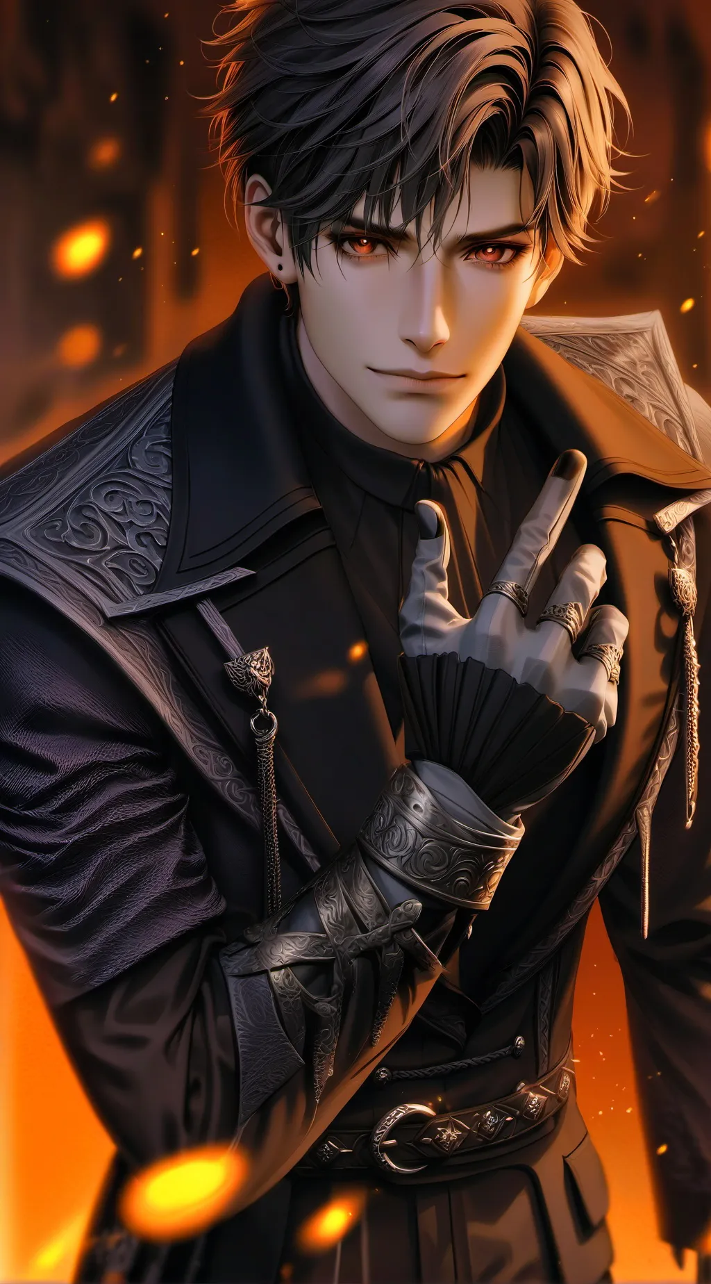 ai character: lenon background