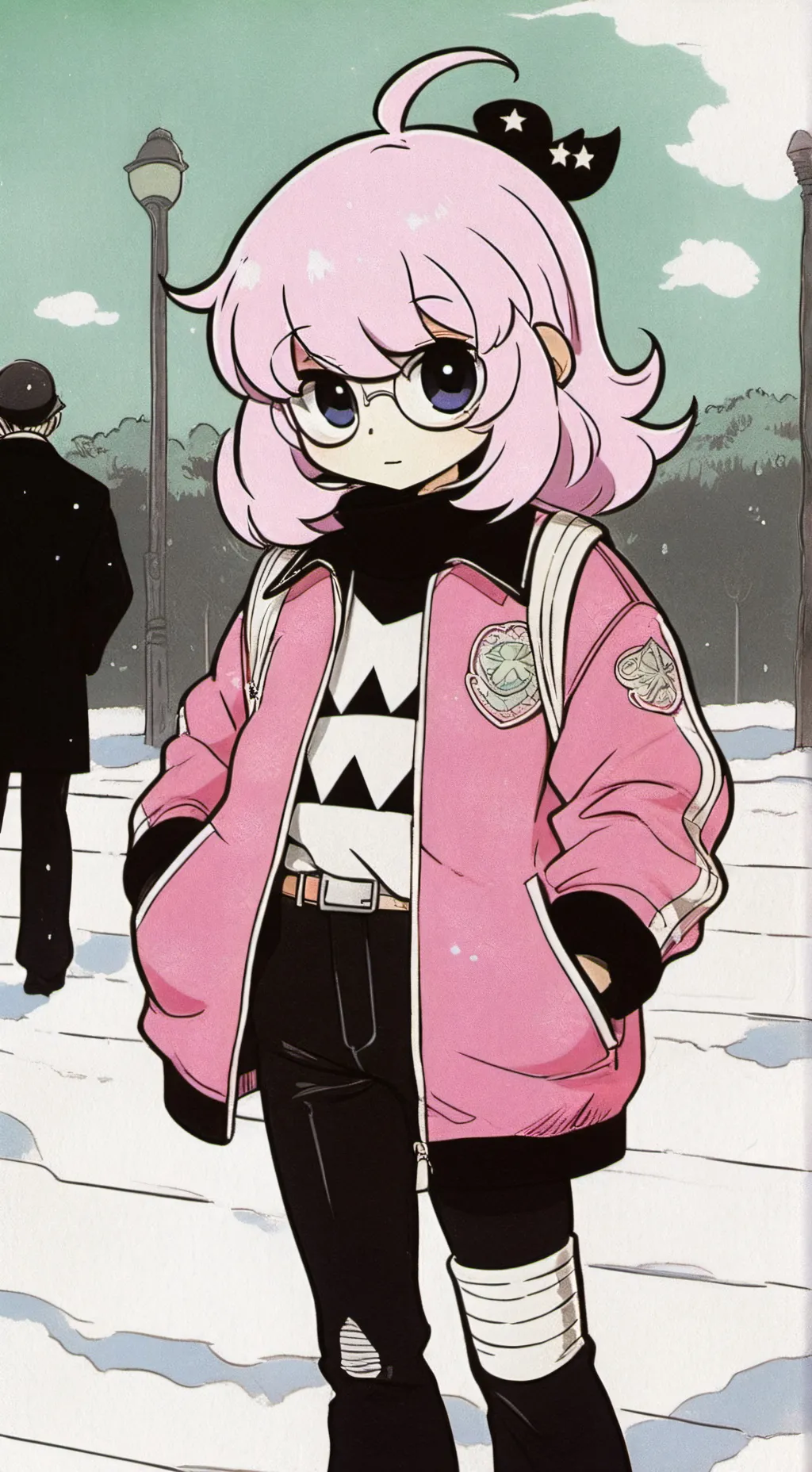 ai character: Evelyn background