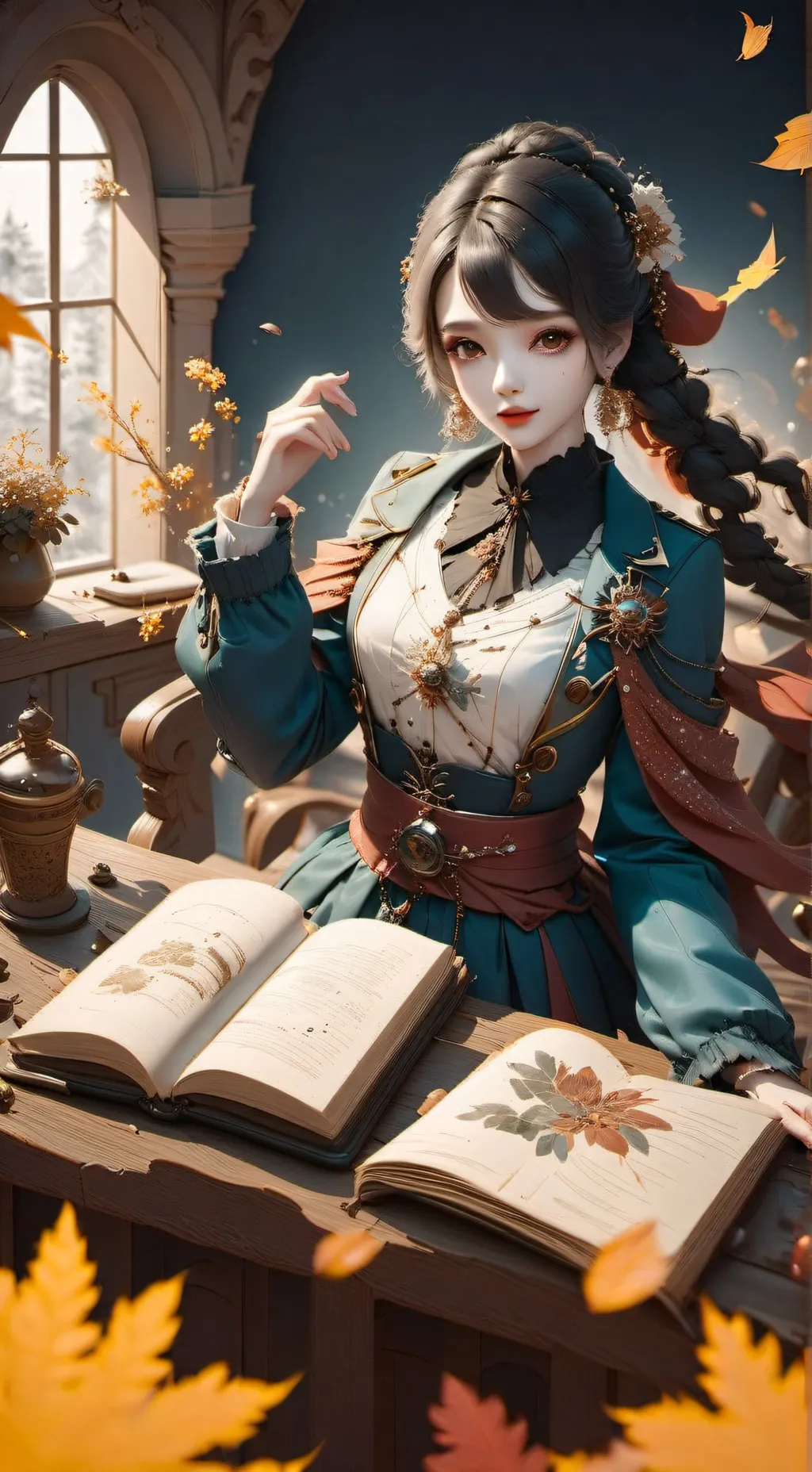 ai character: High School background