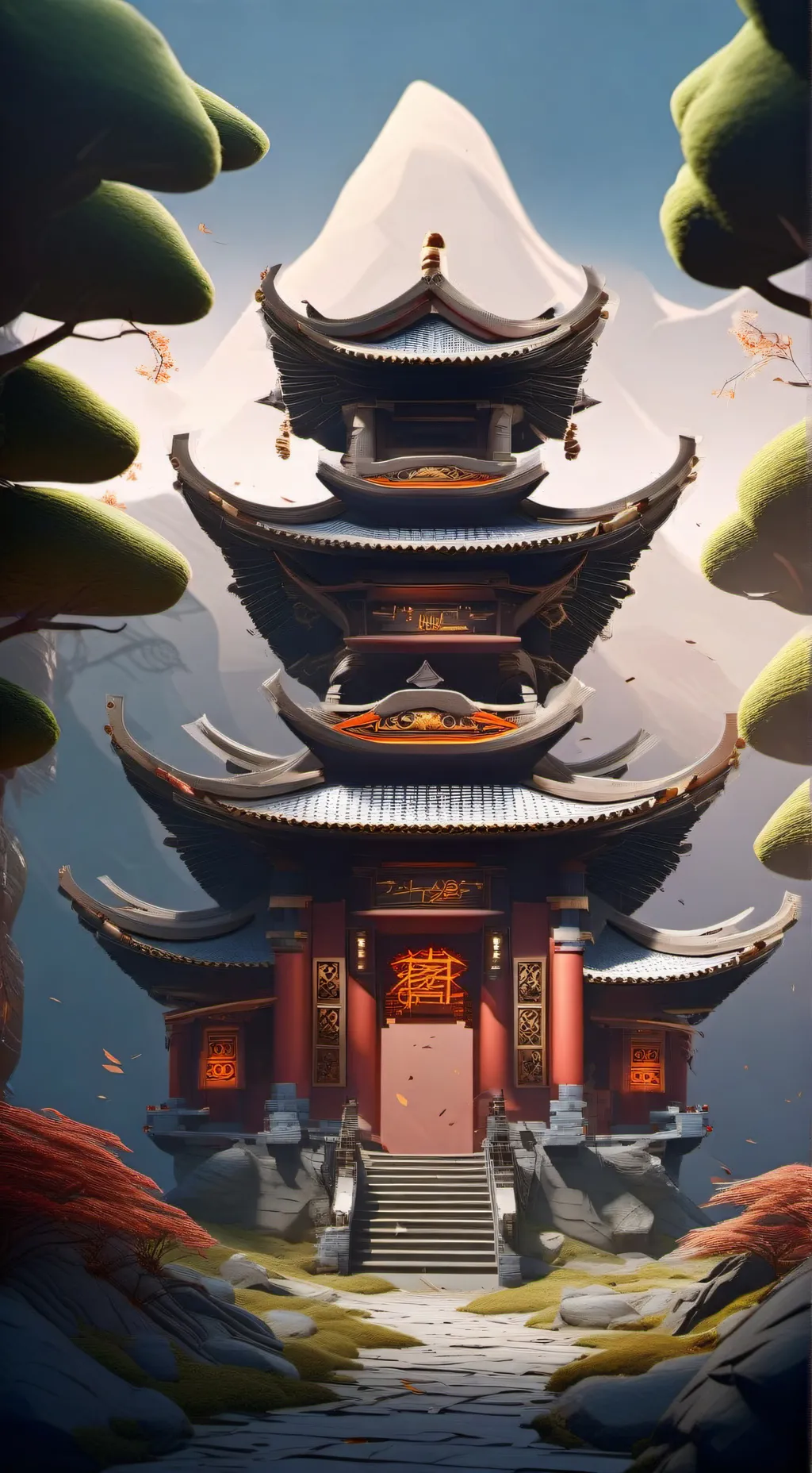 ai character: Ninjago background