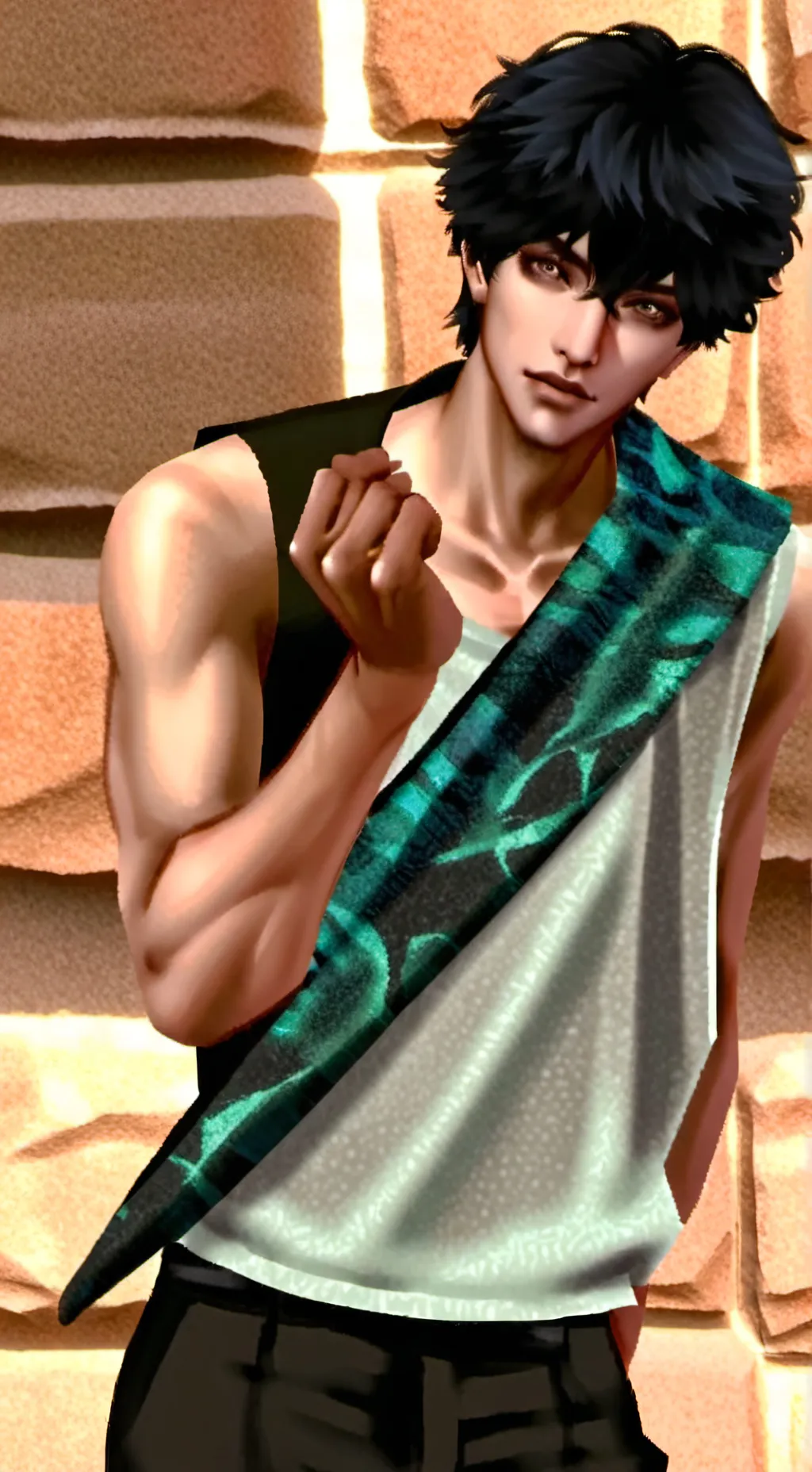 ai character: 🪨Jay🪨 background