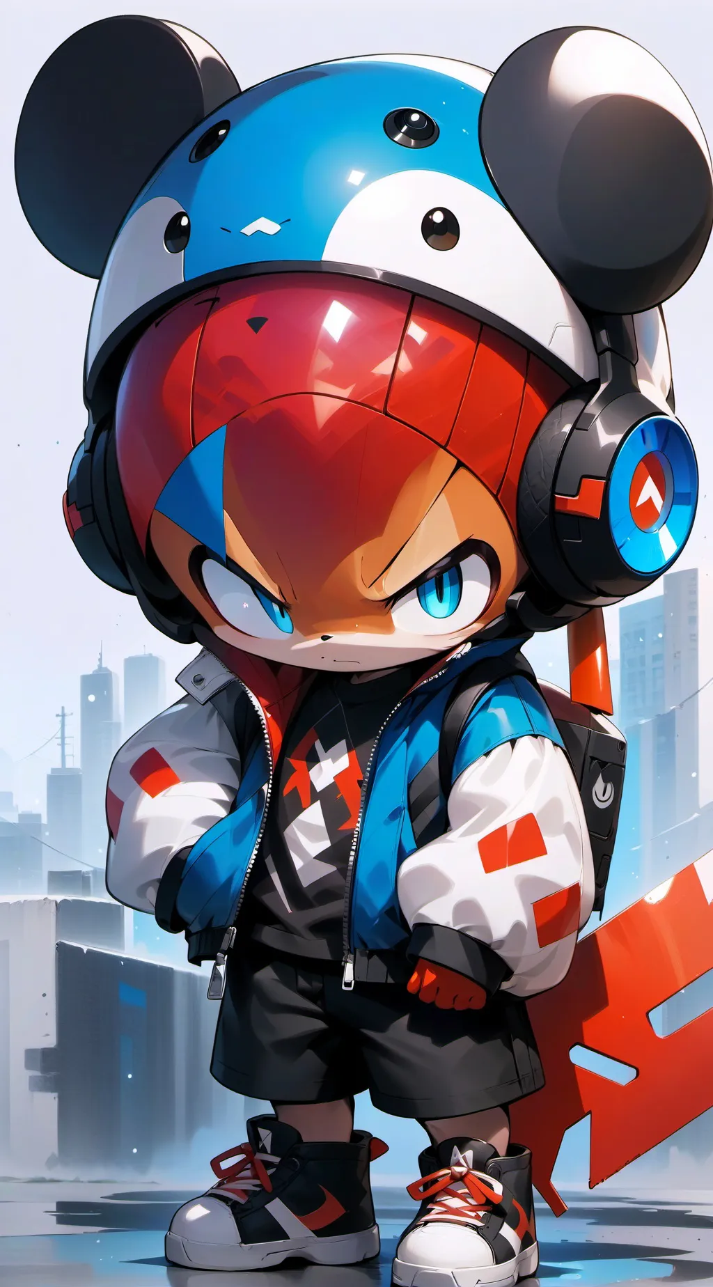 ai character: Nova star background