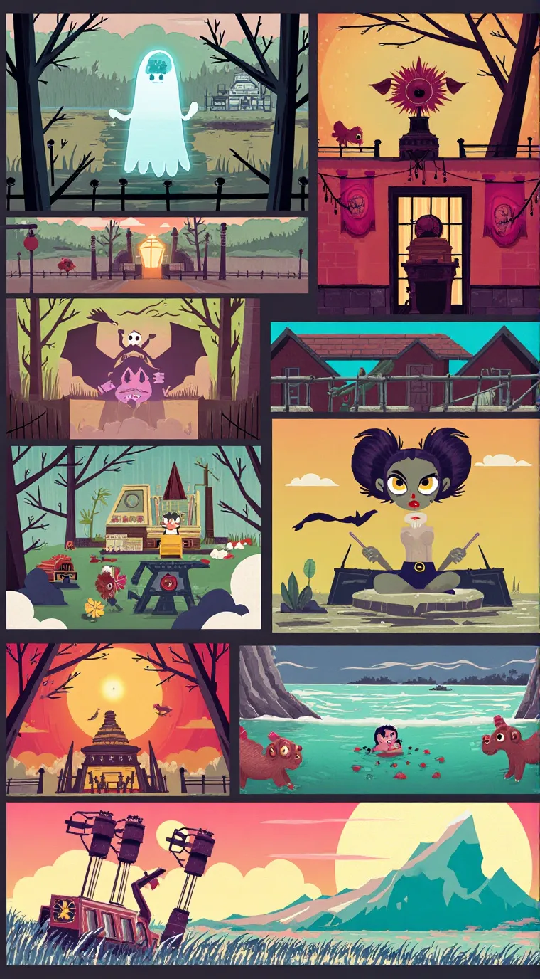 ai character: Metal family background