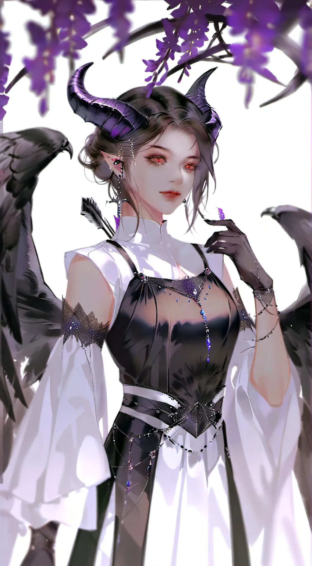 ai character: kpop demon hunter background