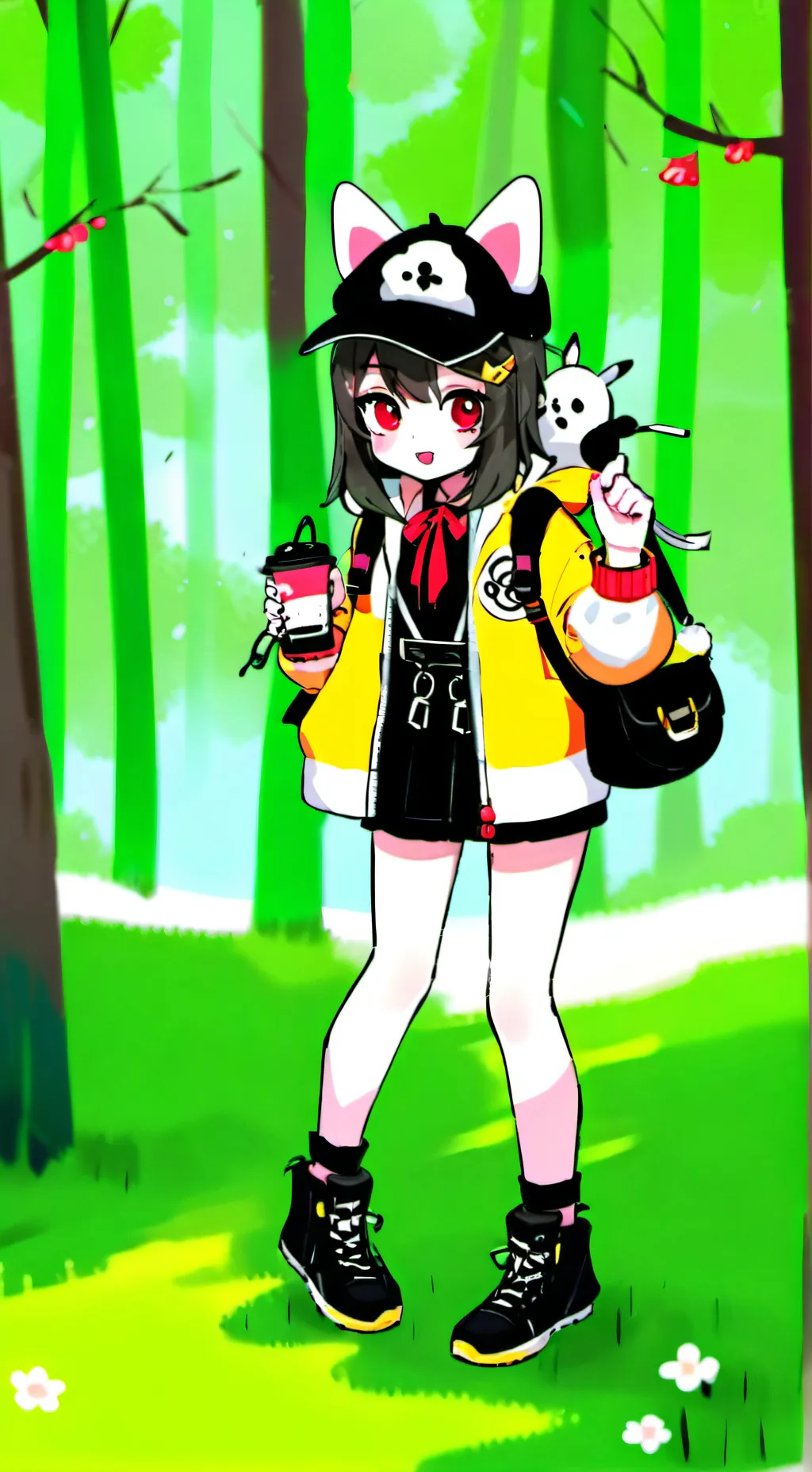 ai character: Kitty_🐶 background