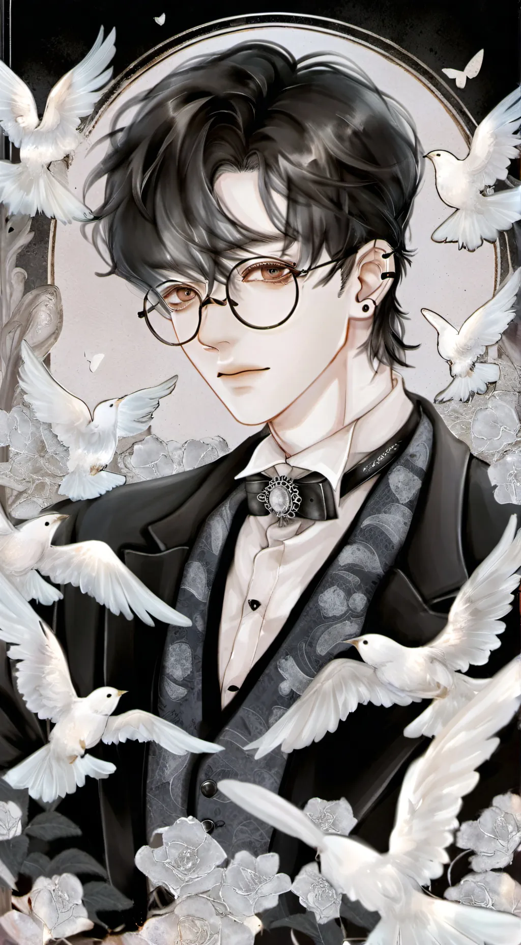 ai character: Alexander  background