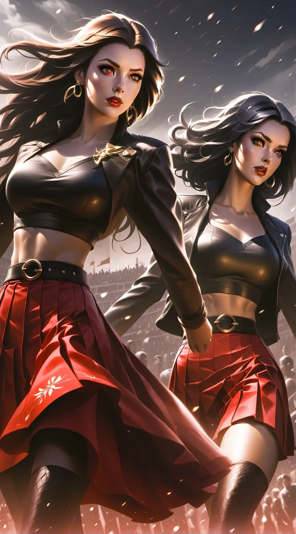 ai character: group background