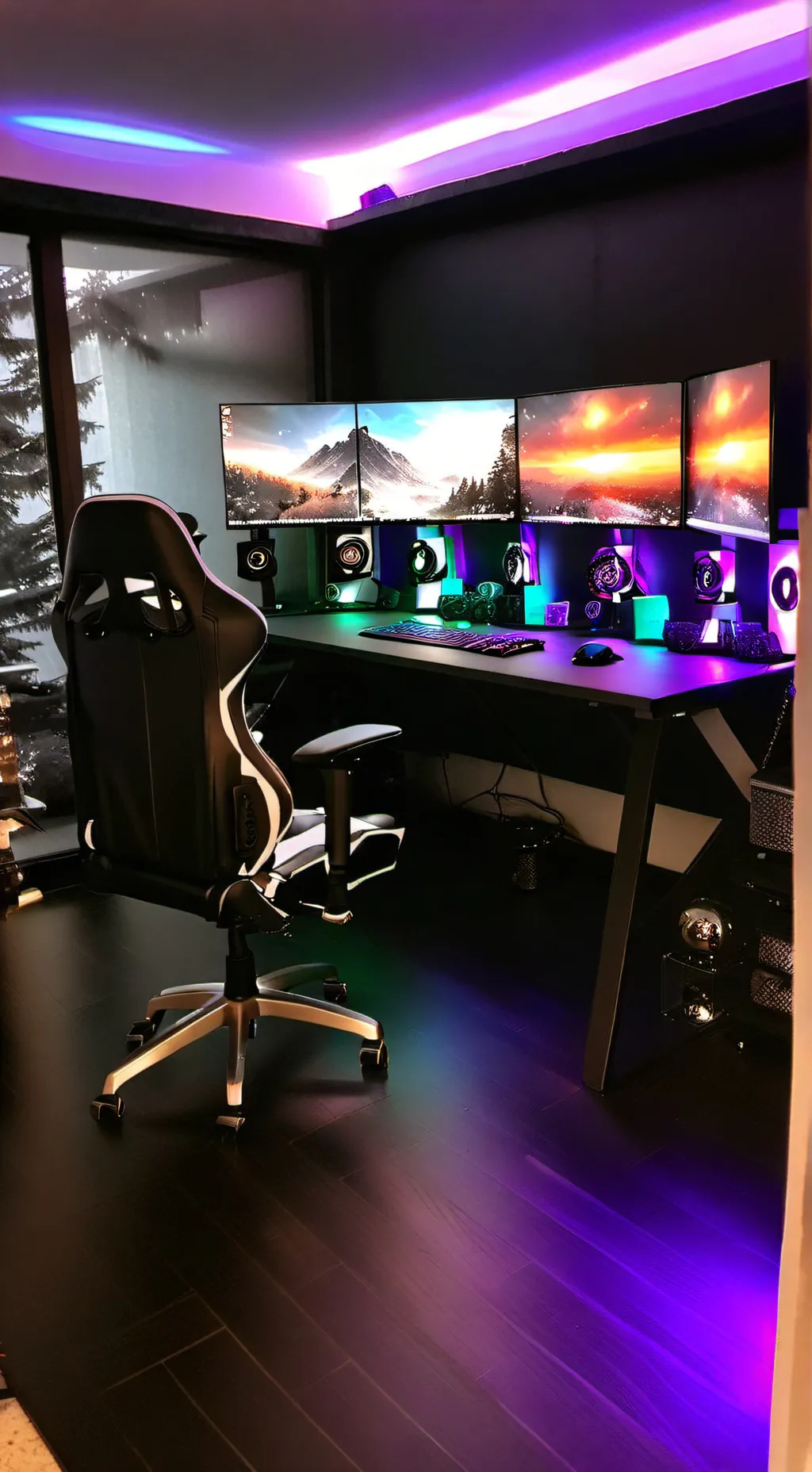 ai character: YouTuber background