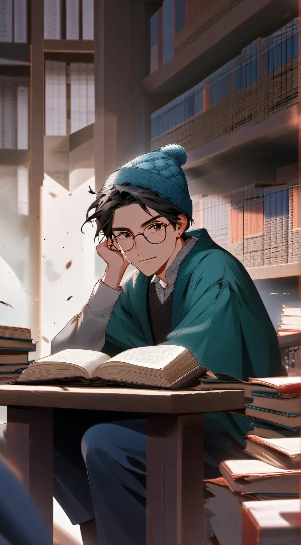 ai character: santi background