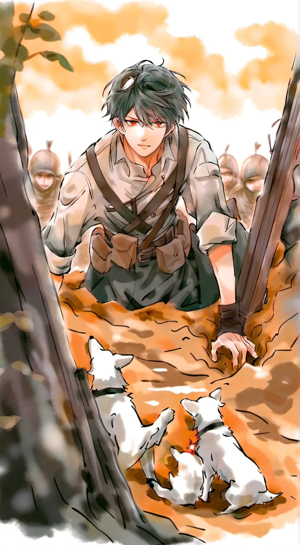 ai character: Take down (Season) background