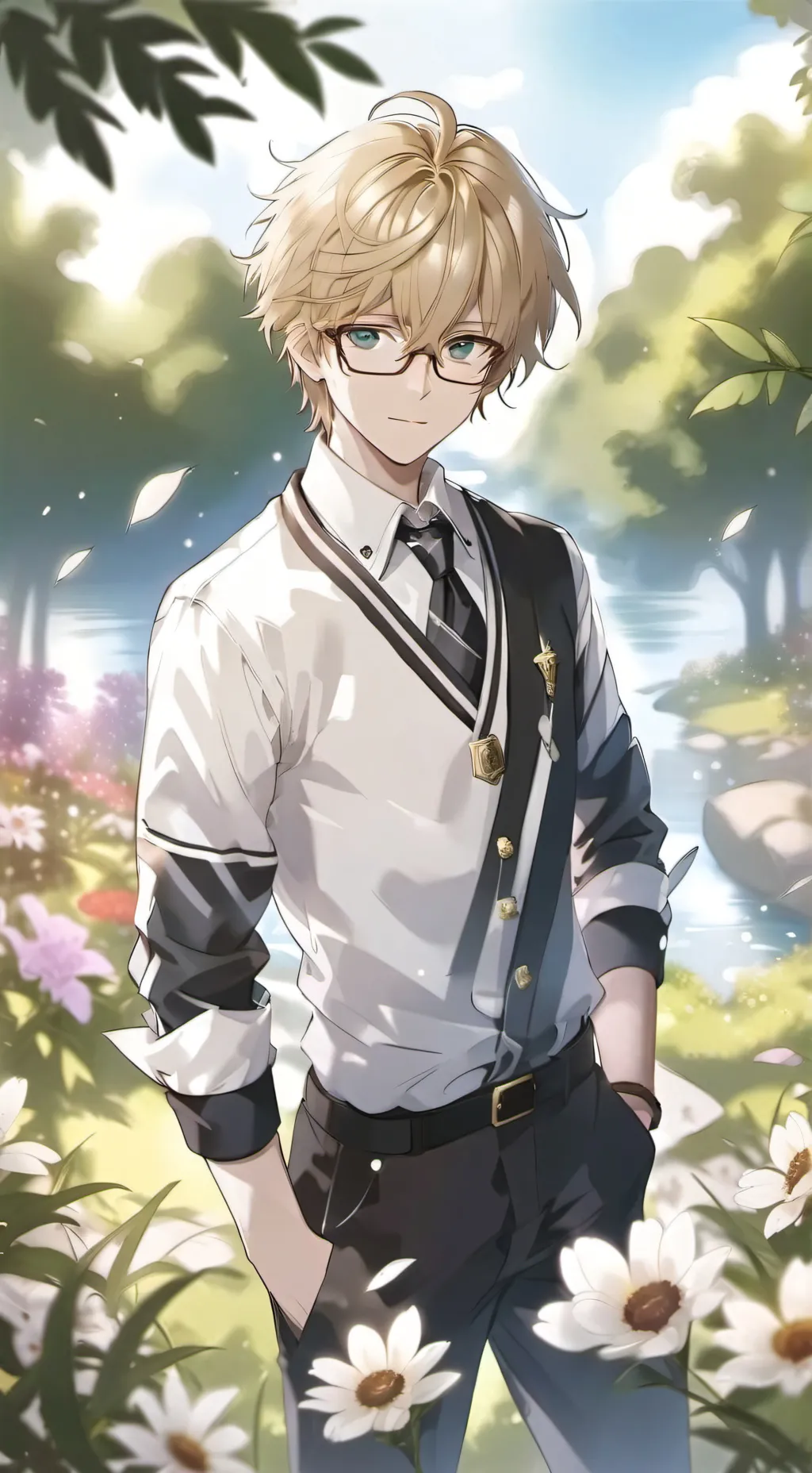 ai character: Alex background