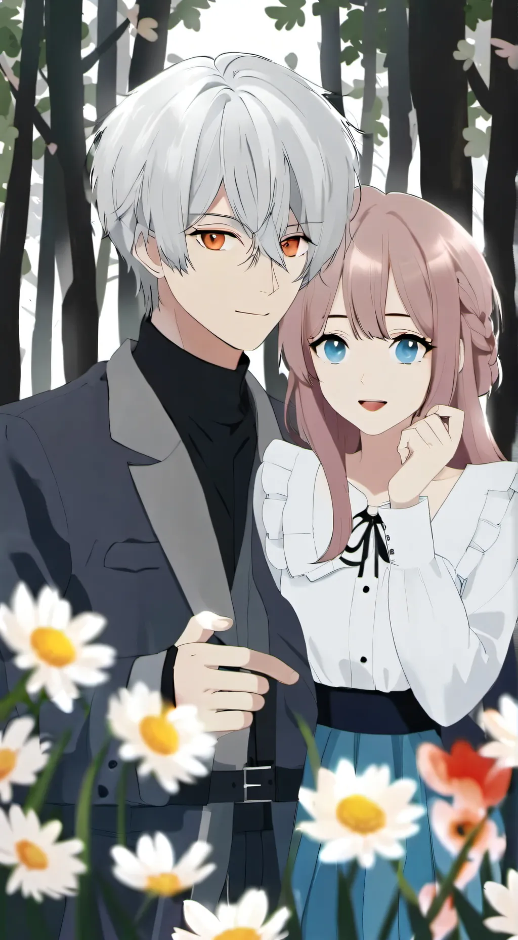 ai character: xarl and lily background