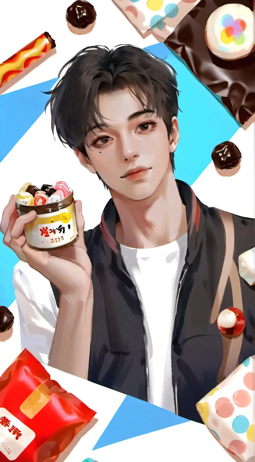 ai character: seugmin  background