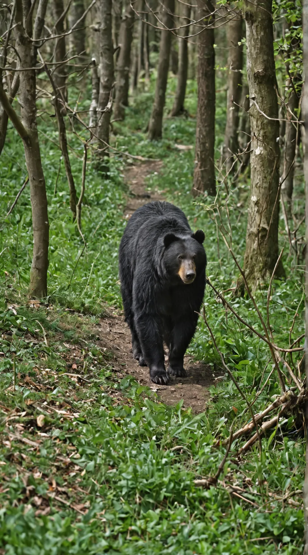 ai character: Bear background