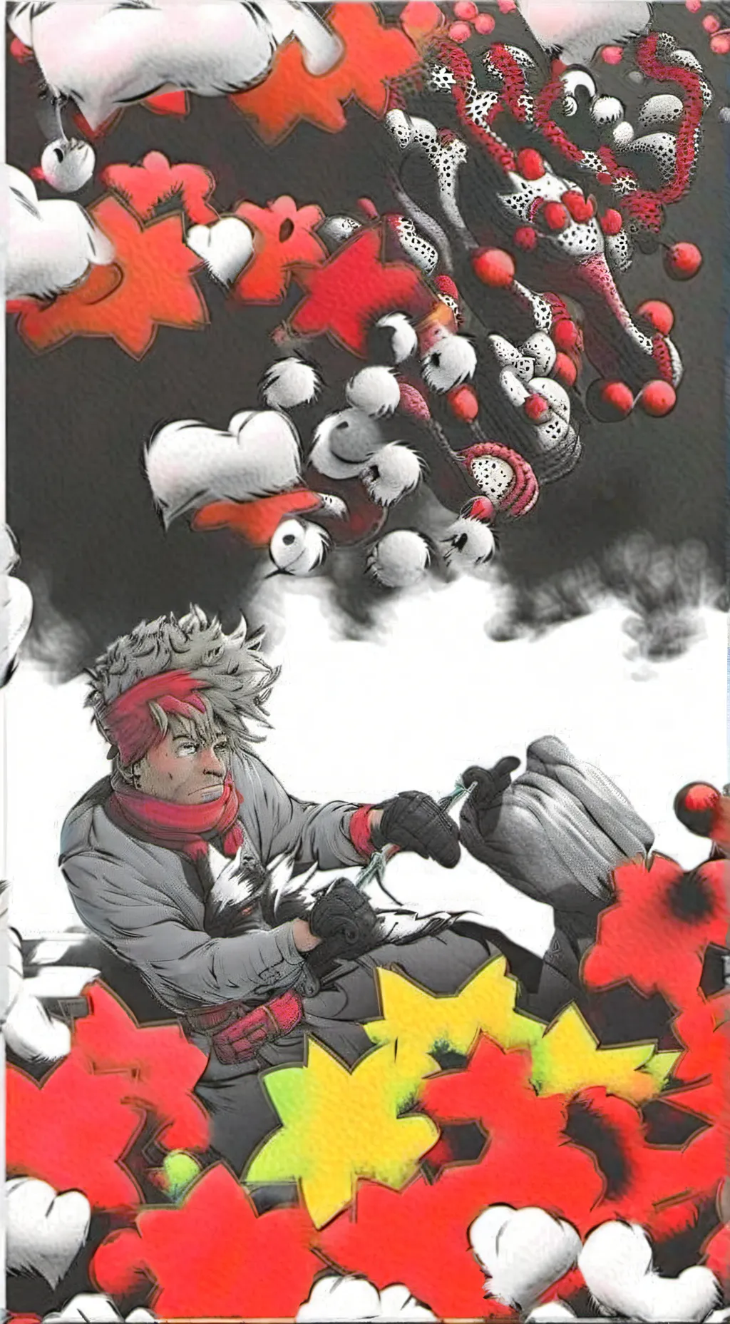 ai character: mha guerre background