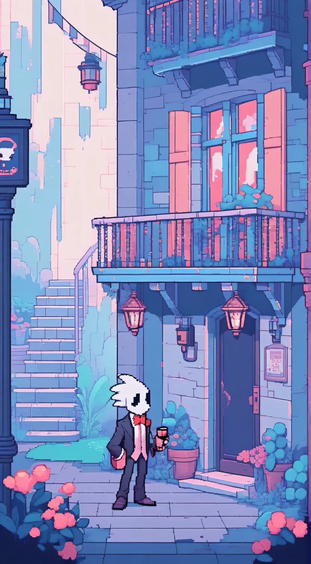 ai character: HH background