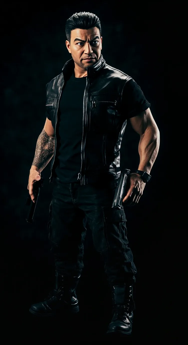 ai character: Kaito Blaze background