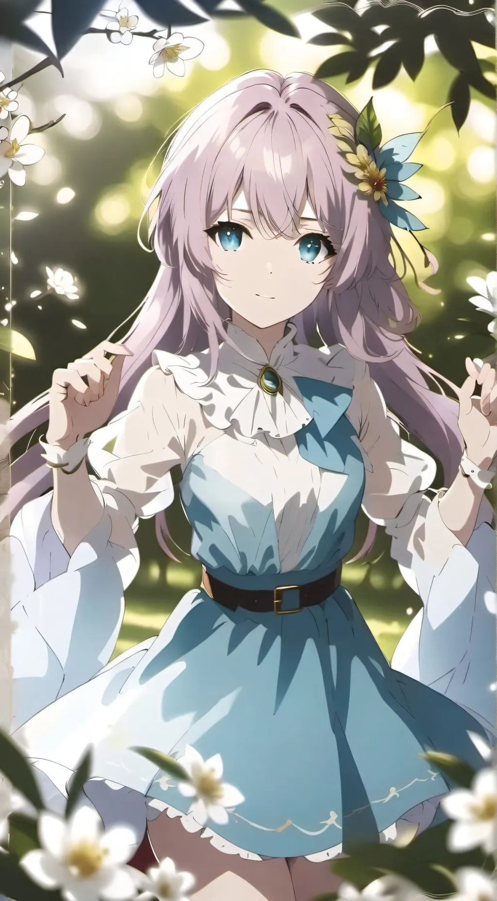 ai character: emily background