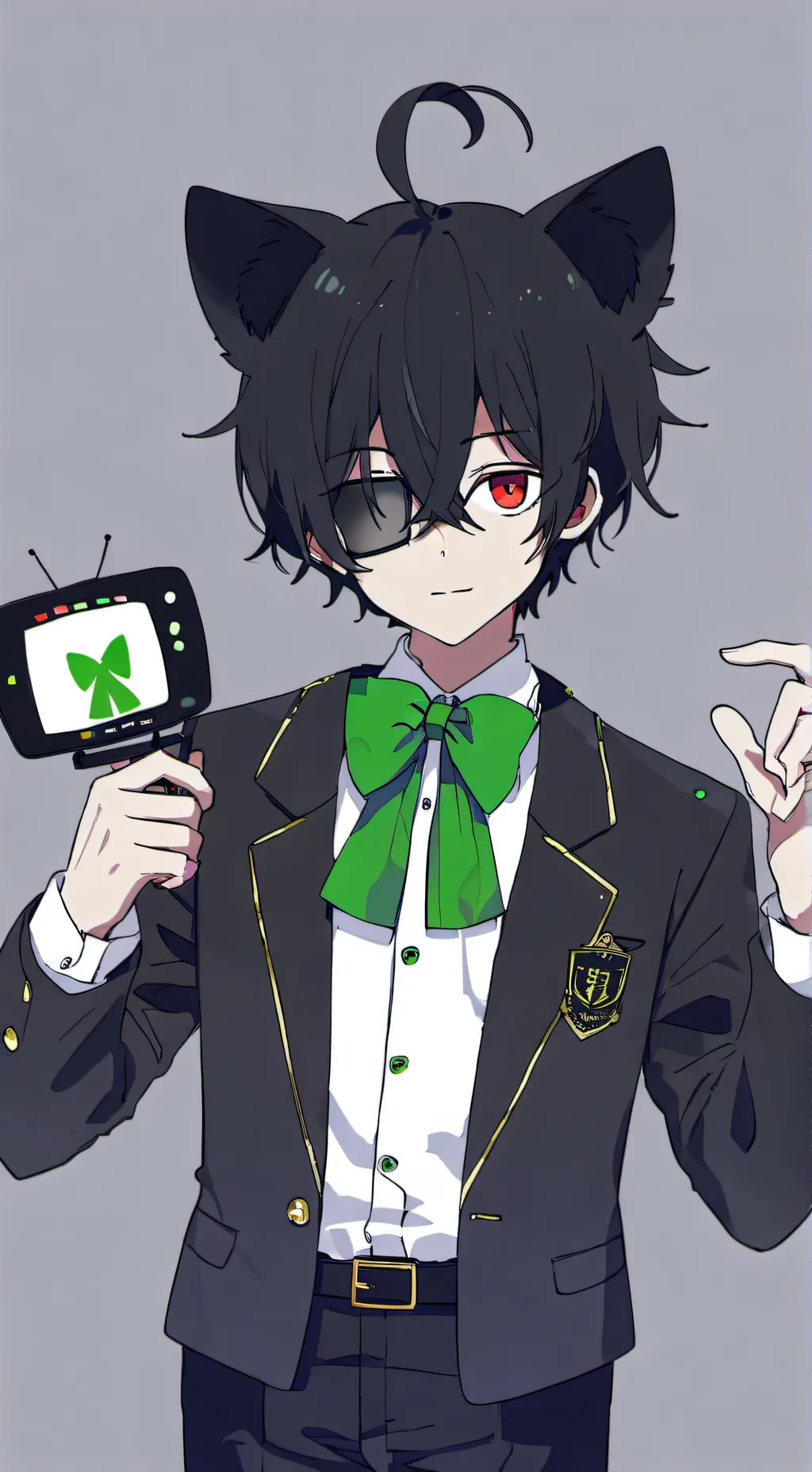 ai character: vee background