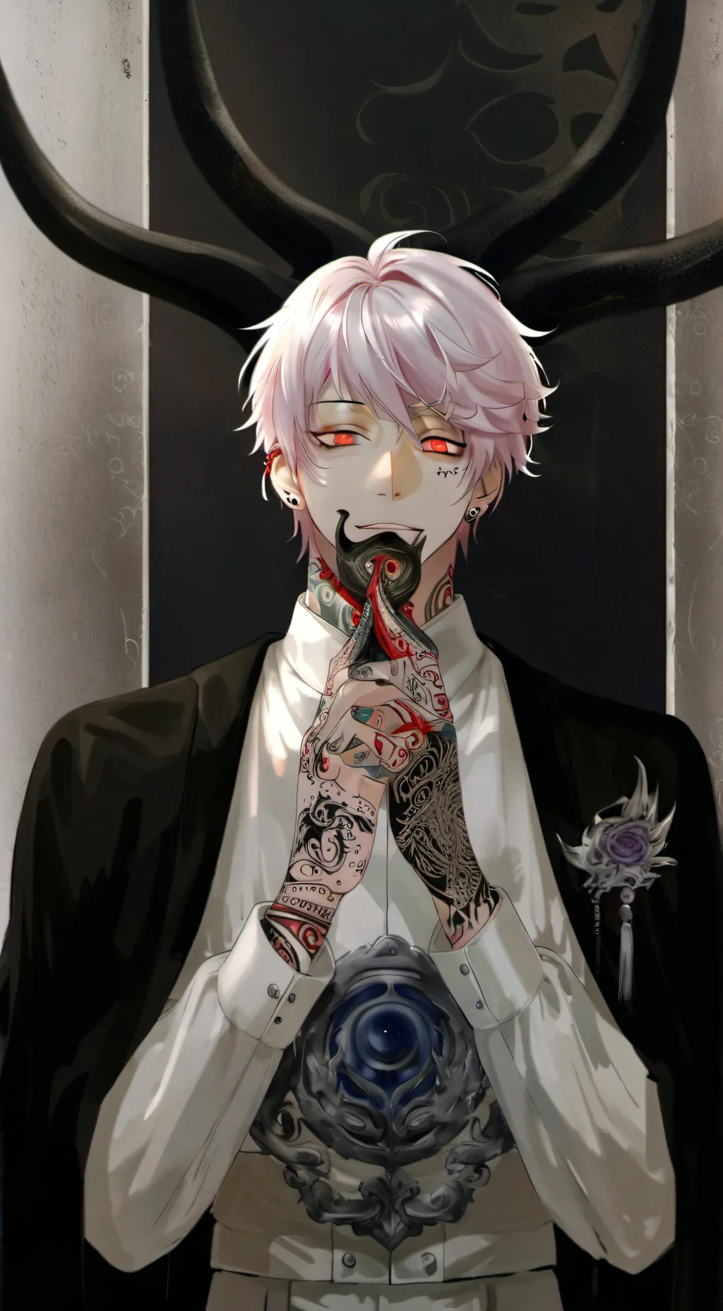 ai character: Demon background