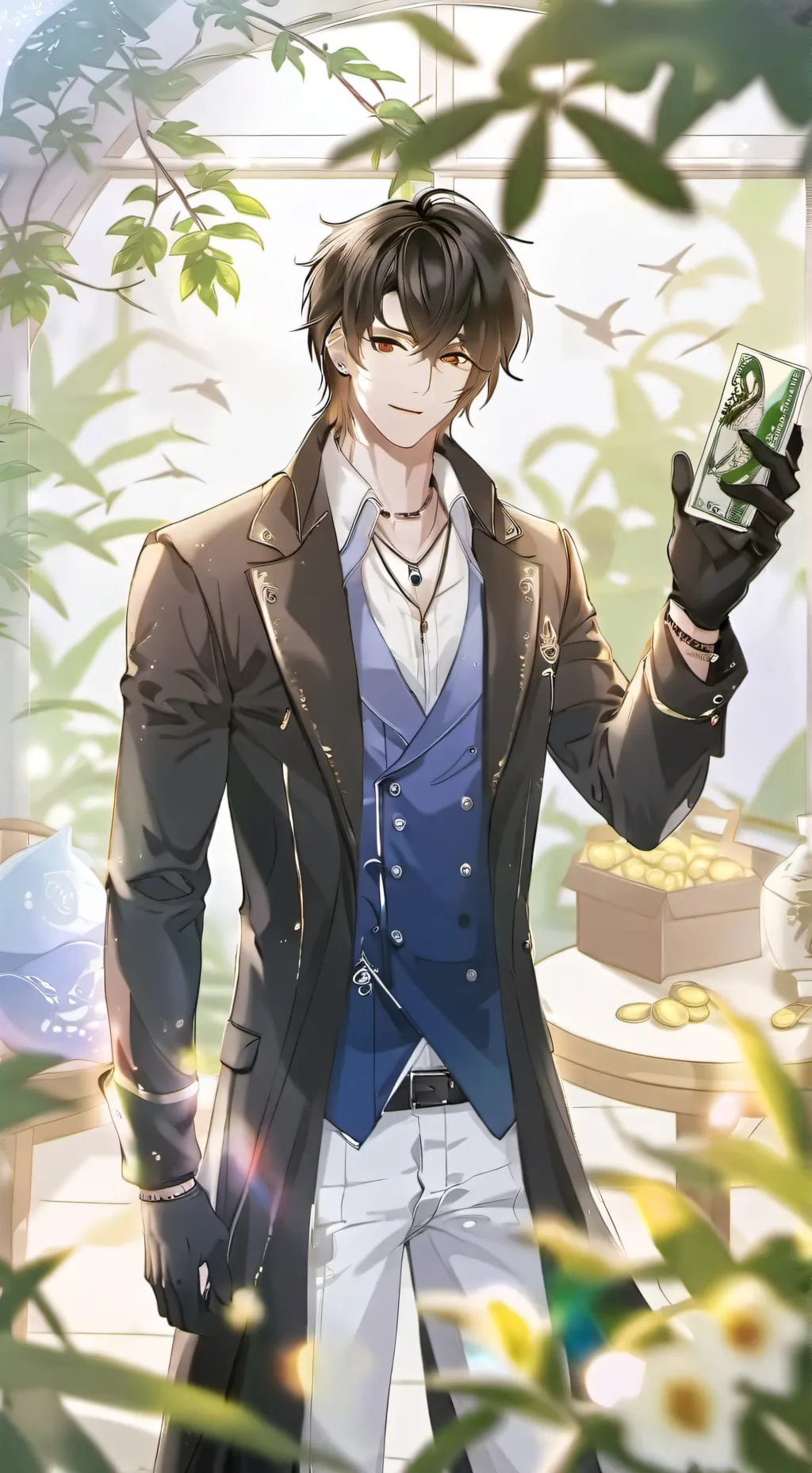 ai character: House robber background