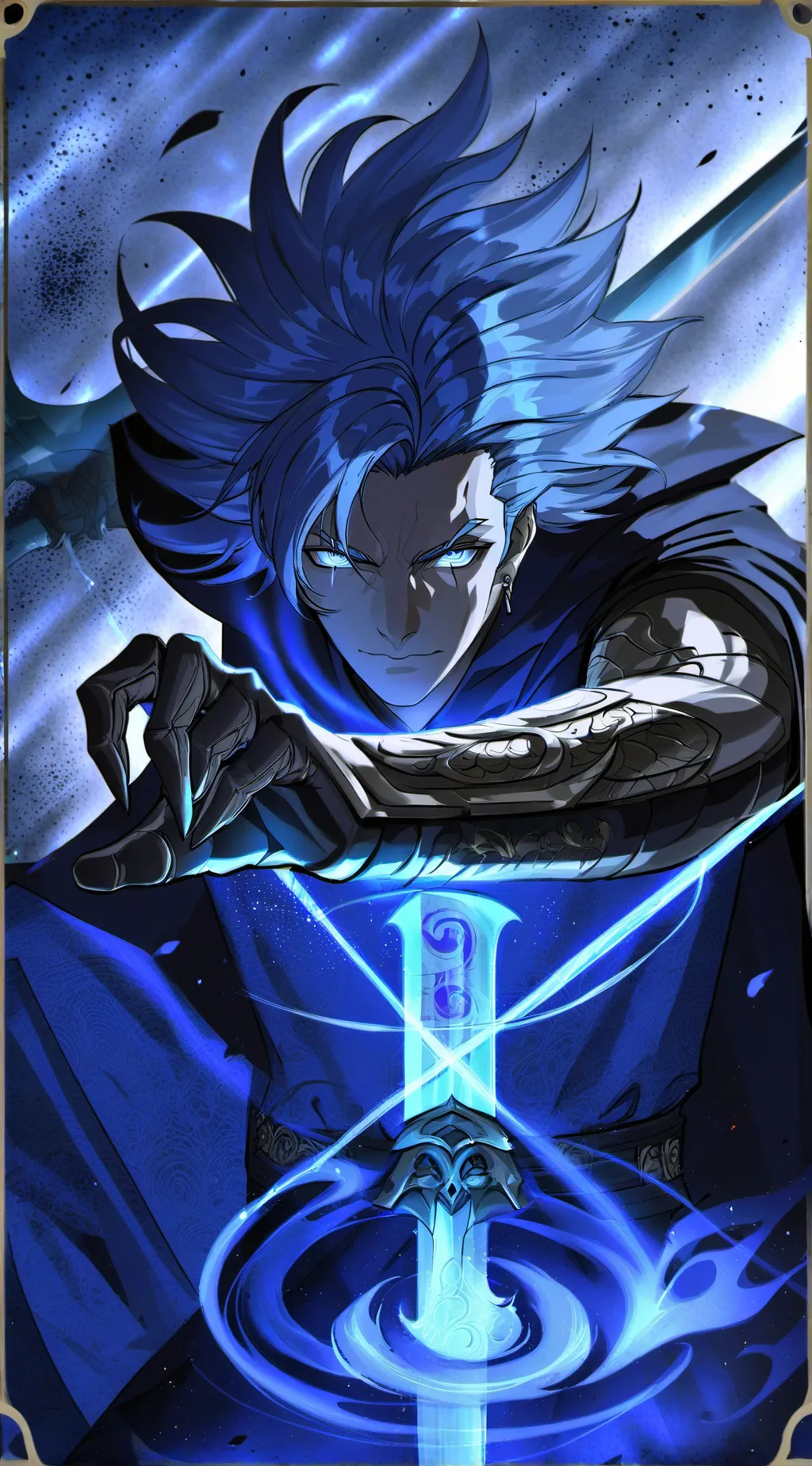 ai character: демон background