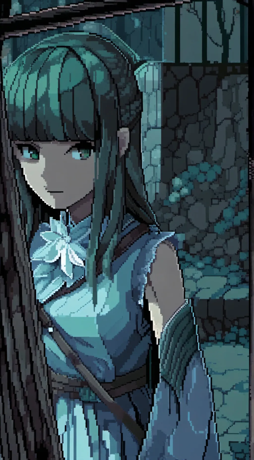 ai character: hora de la alegria background