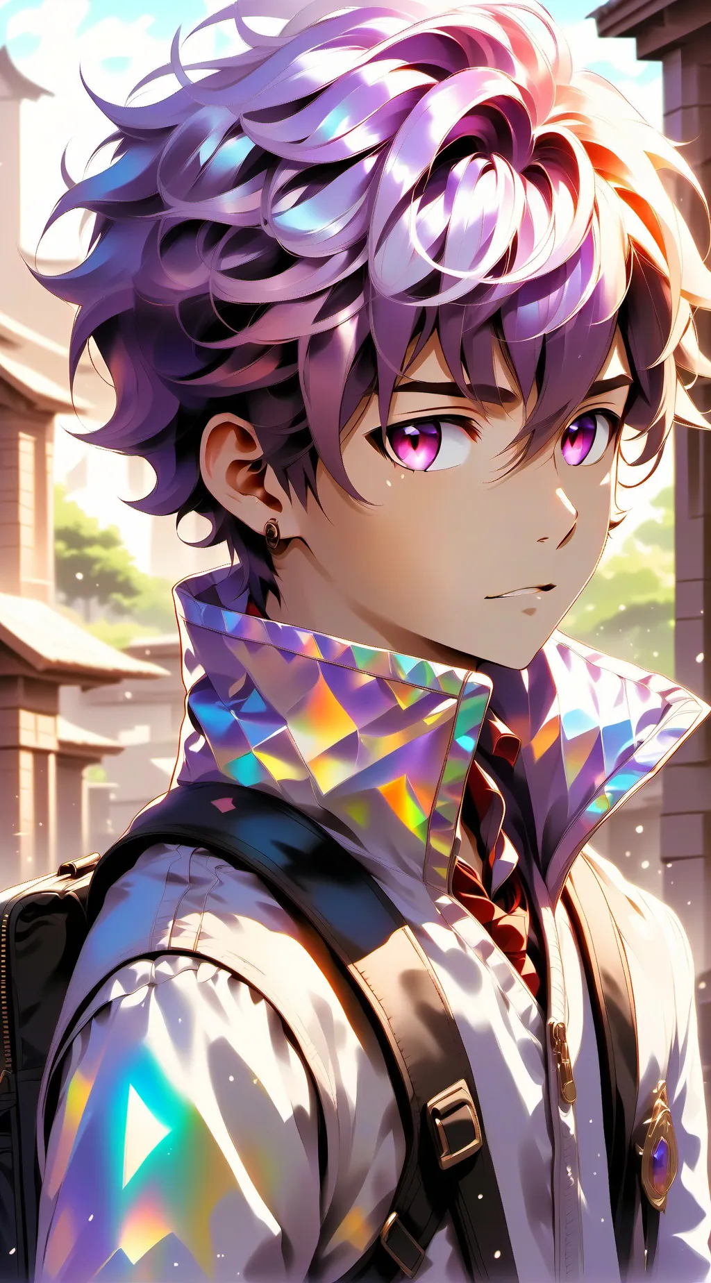 ai character: SG school background