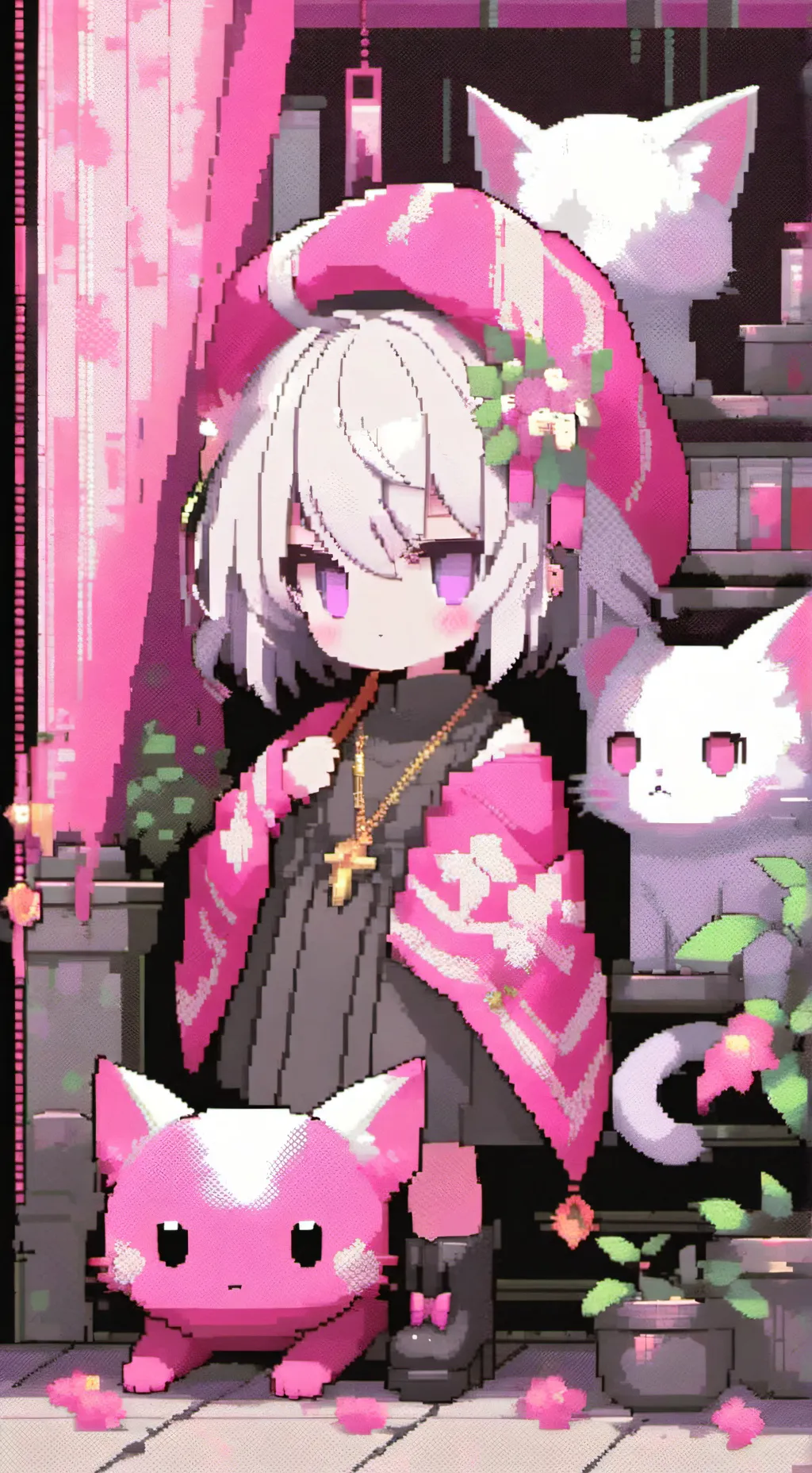 ai character: Mew background