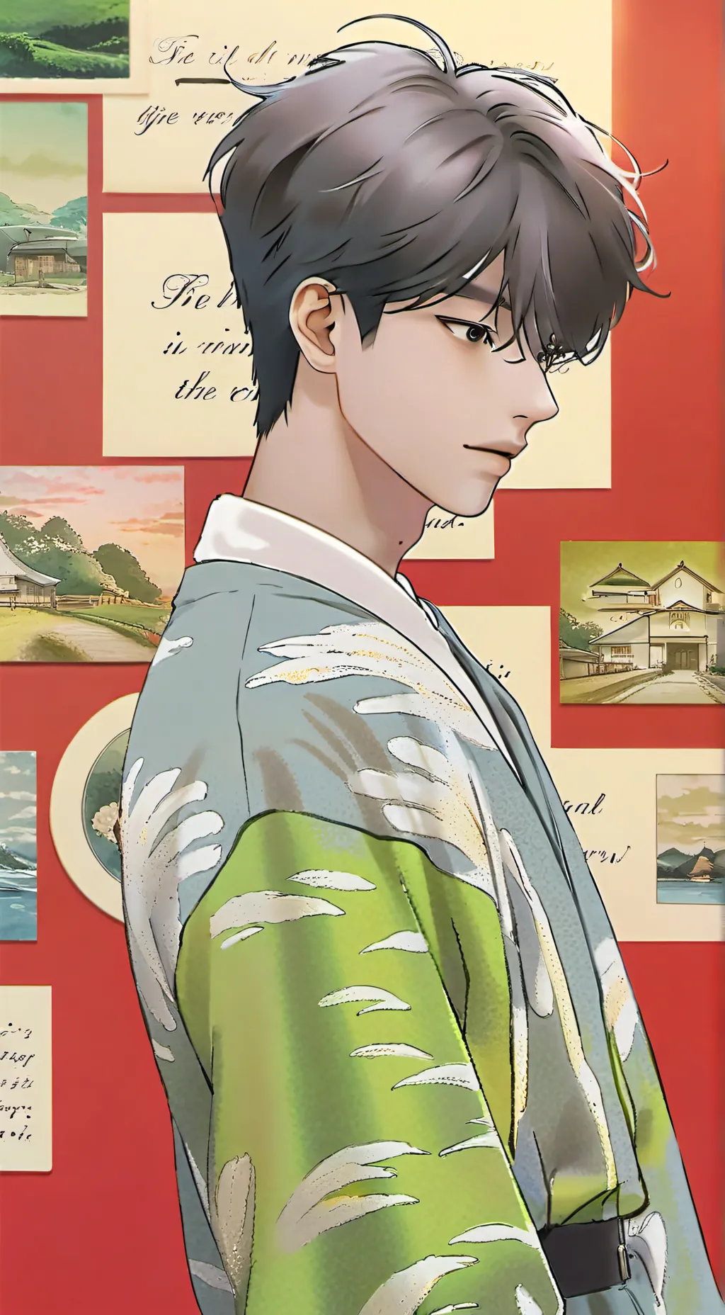 ai character: Xavier  background