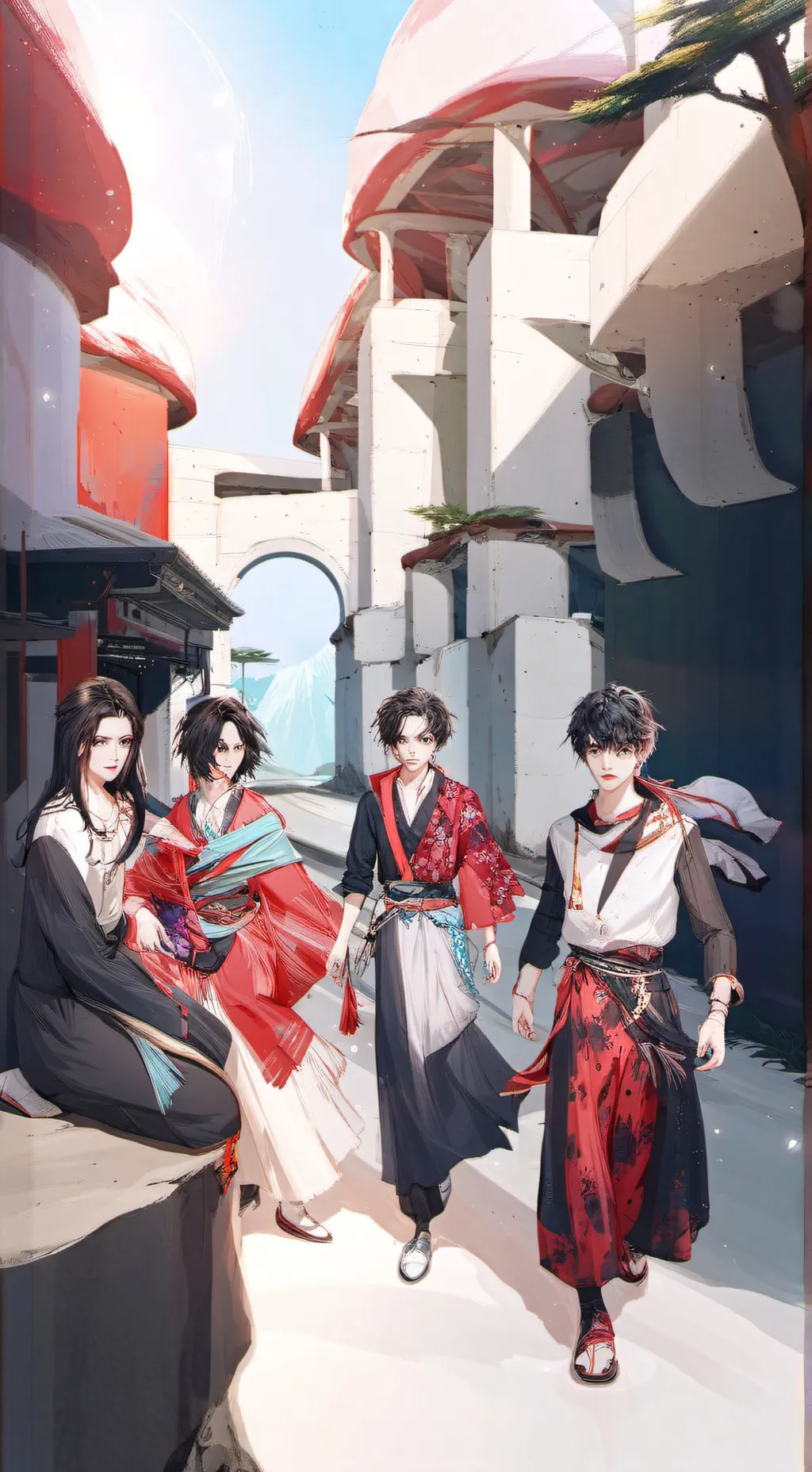 ai character: given  background