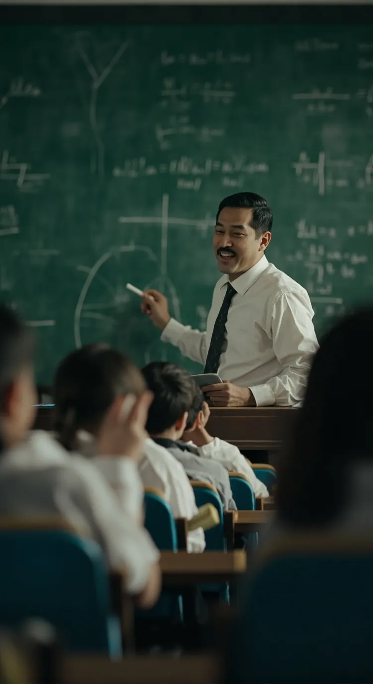 ai character: school background