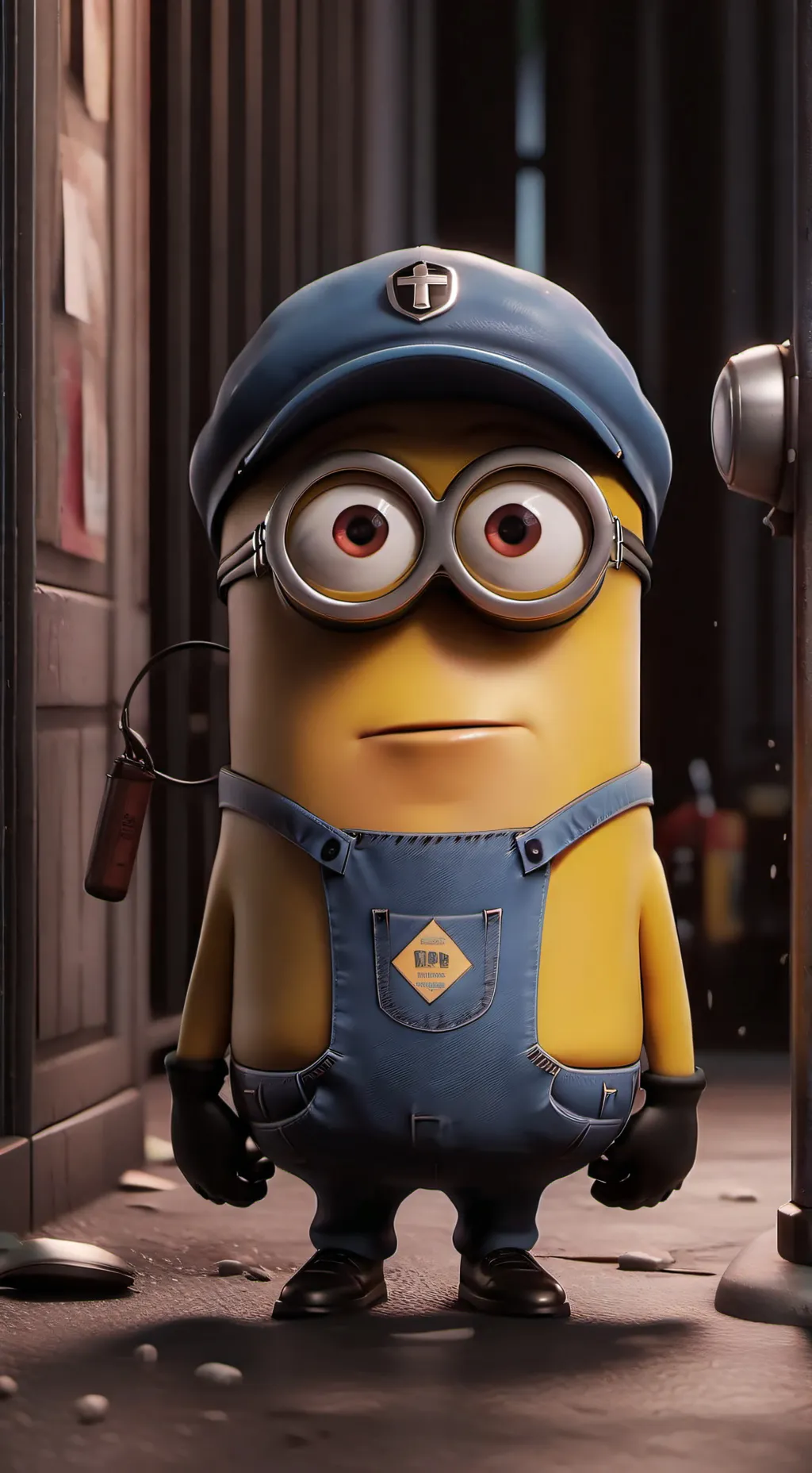 ai character: I’m here minions background