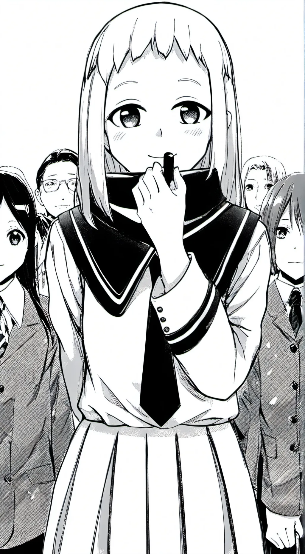 ai character: Luna background