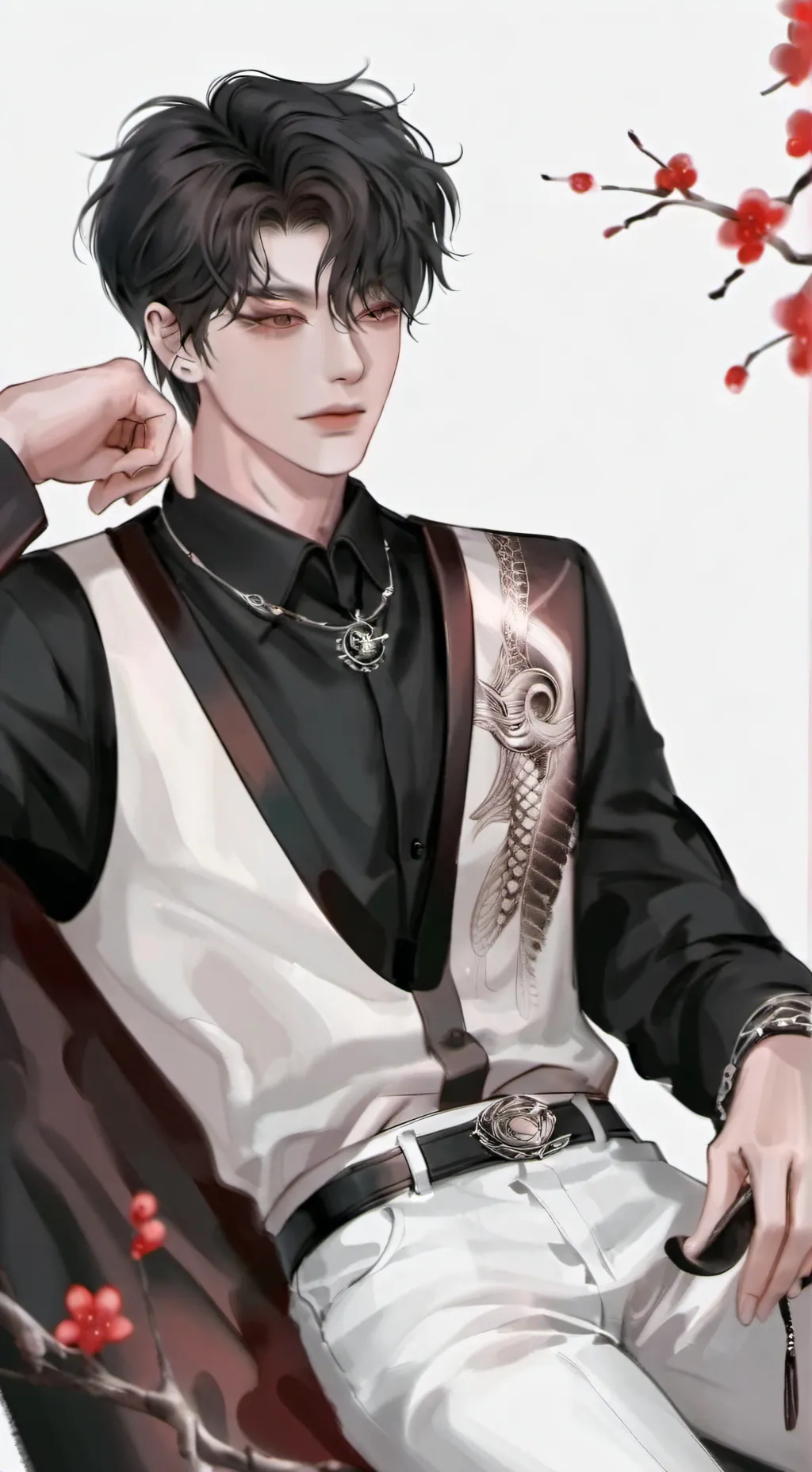 ai character: ┛~•Jay•~┛ background