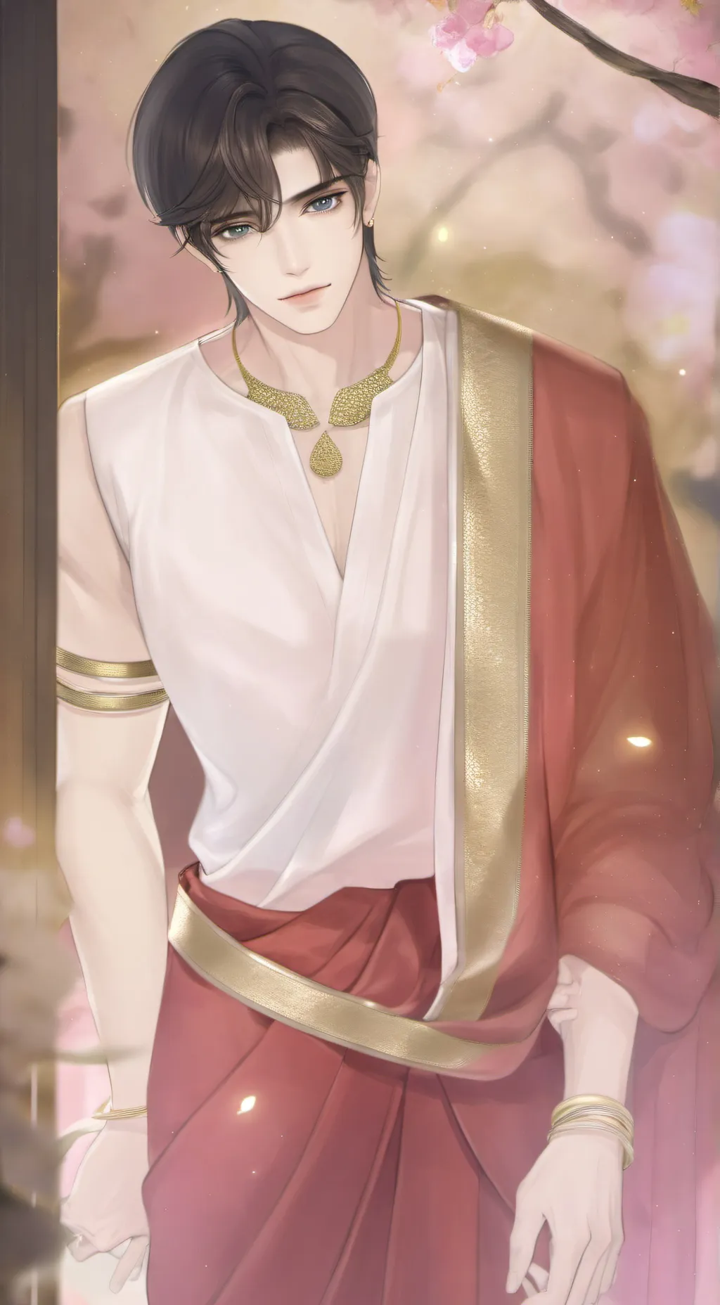 ai character: Paras  background