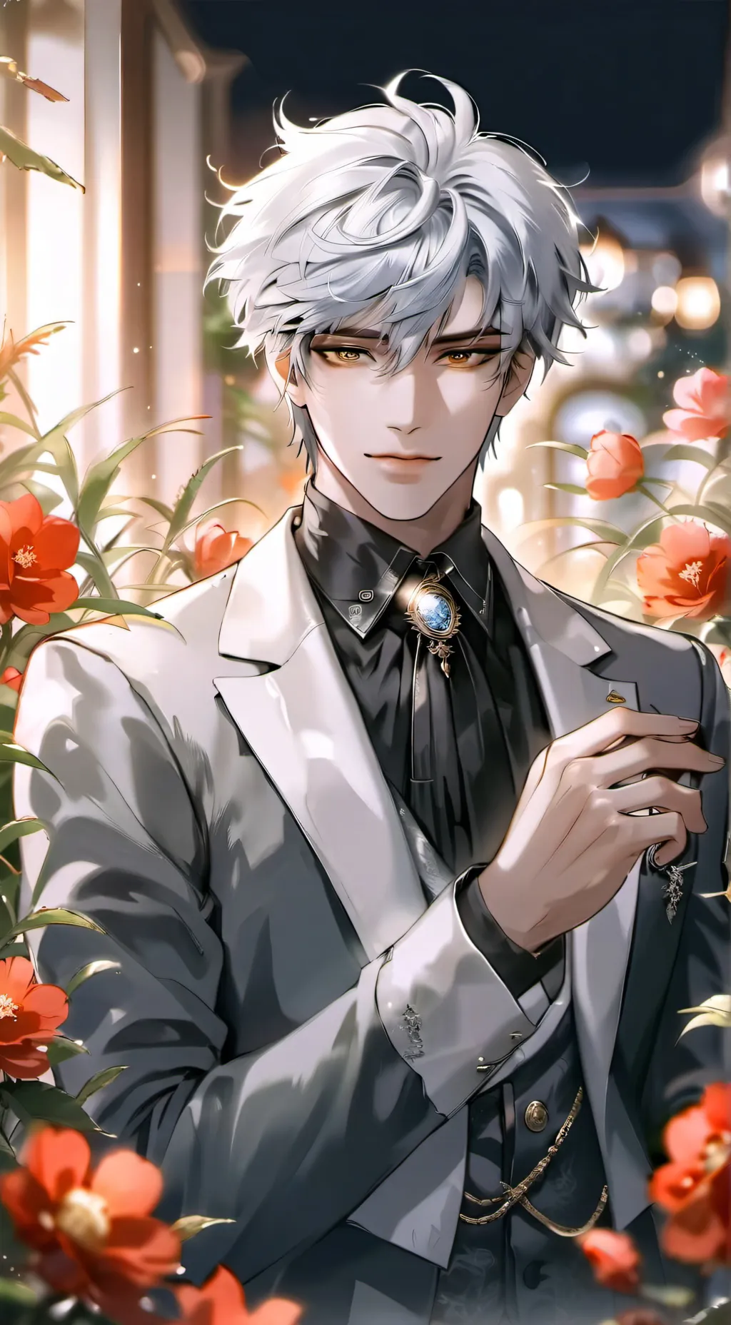 ai character: Silver-Tongued Rival background