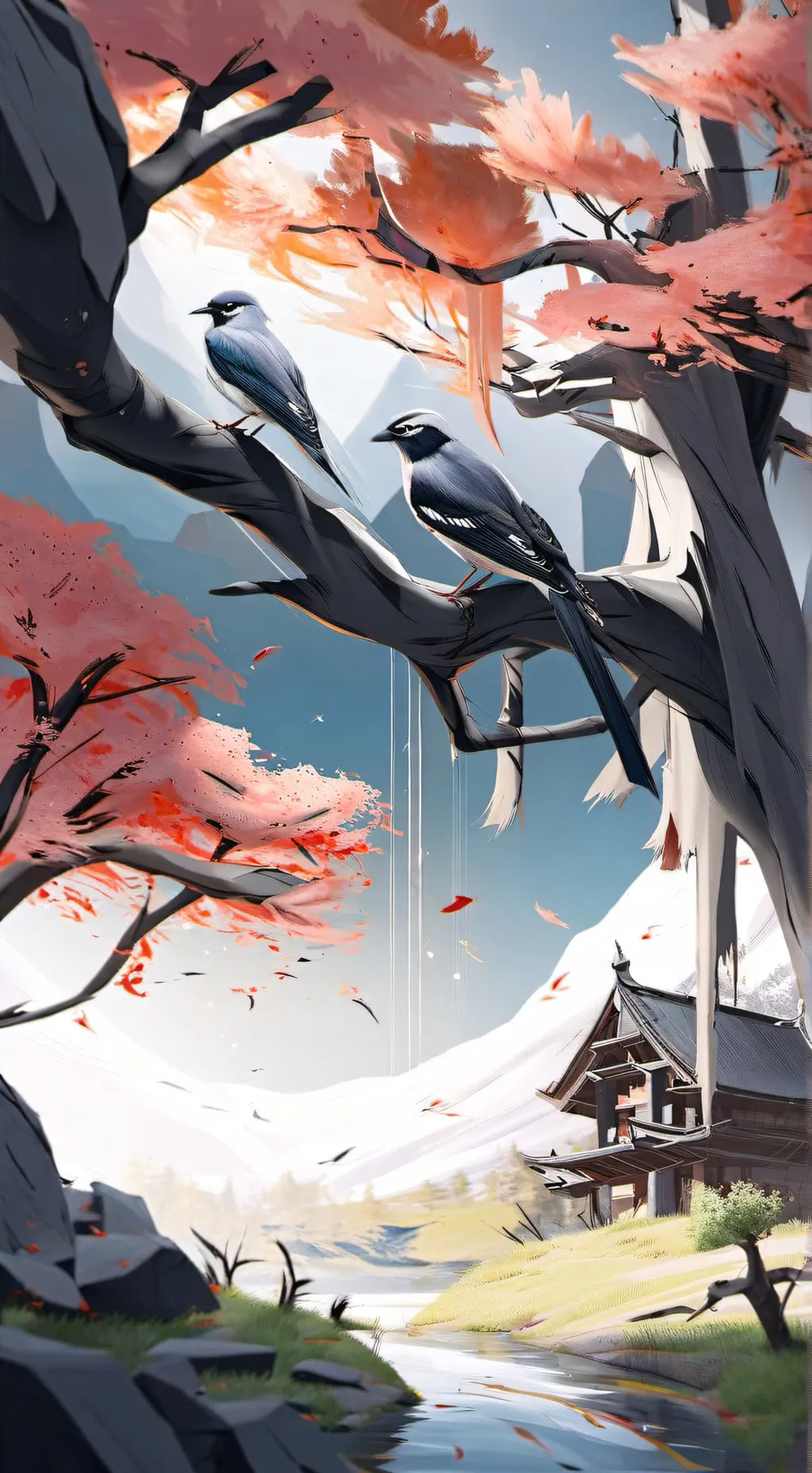 ai character: Mystery saja background