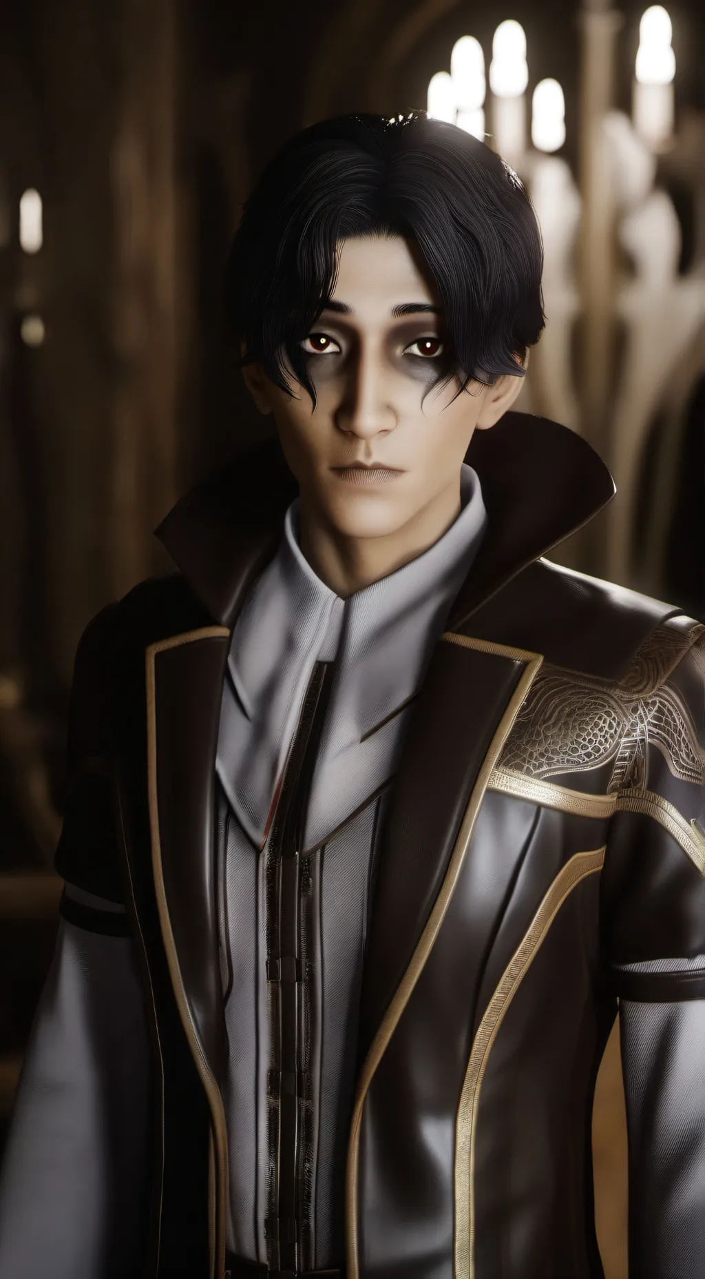 ai character: senzai  background