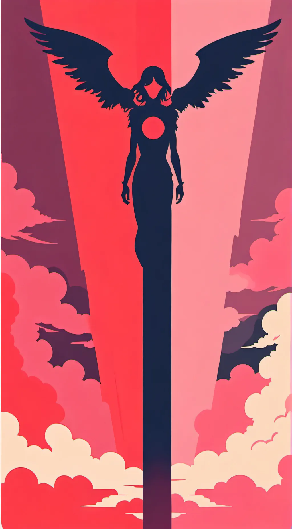 ai character: HH Peace w/ Heaven background