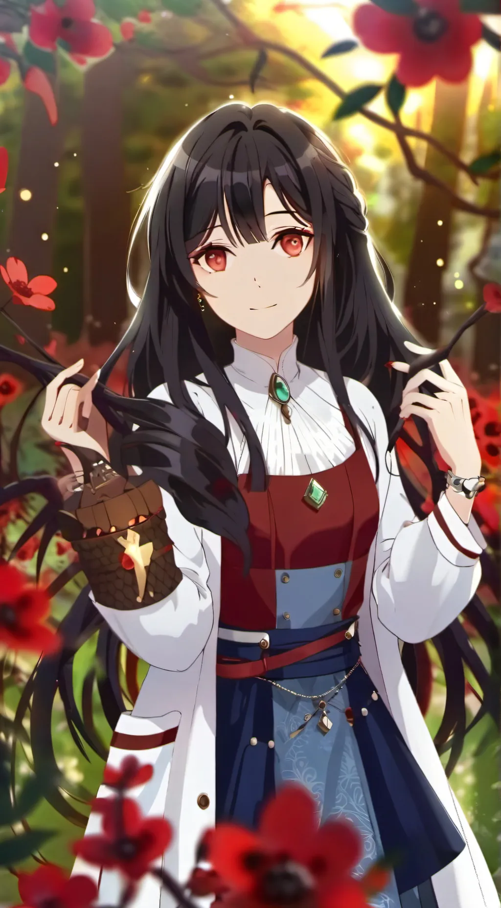 ai character: Rebecca  background