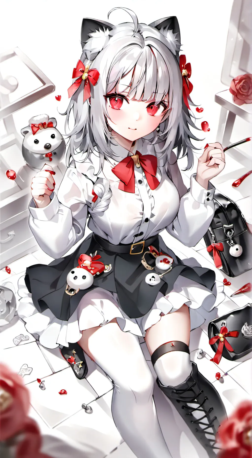 ai character: Popular girl background