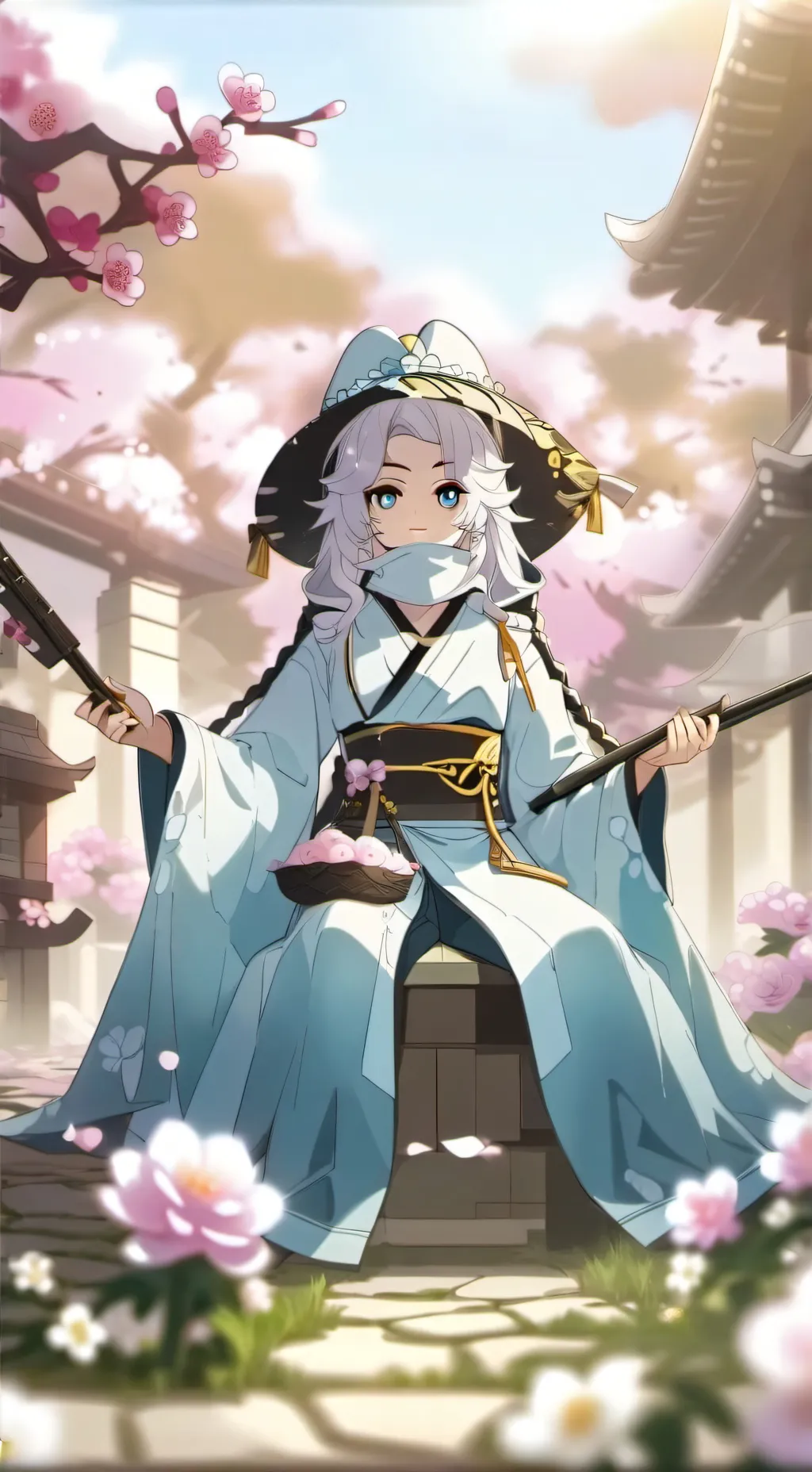 ai character: Ninjago Training background