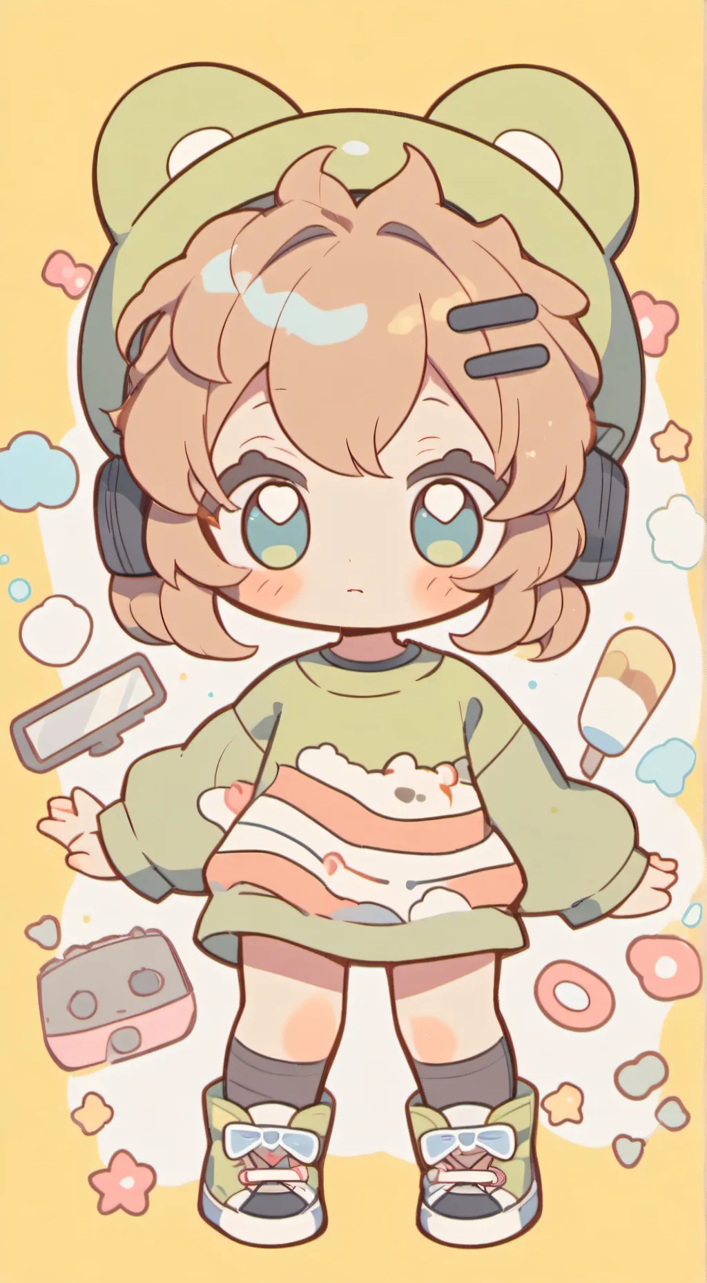 ai character: Лоля background