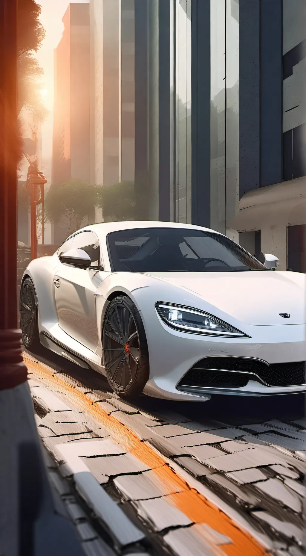 ai character: Alan becker trip background