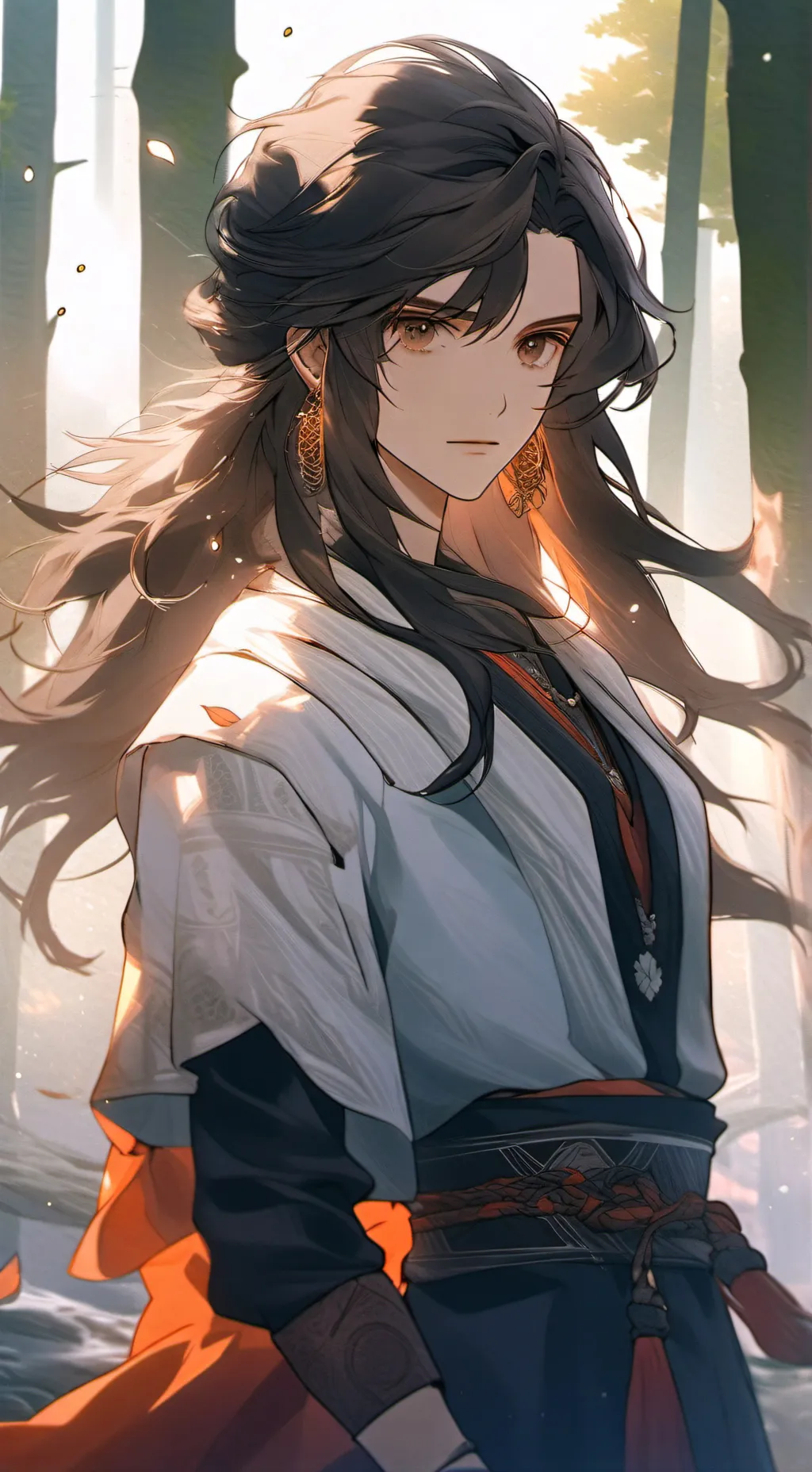 ai character: London  background