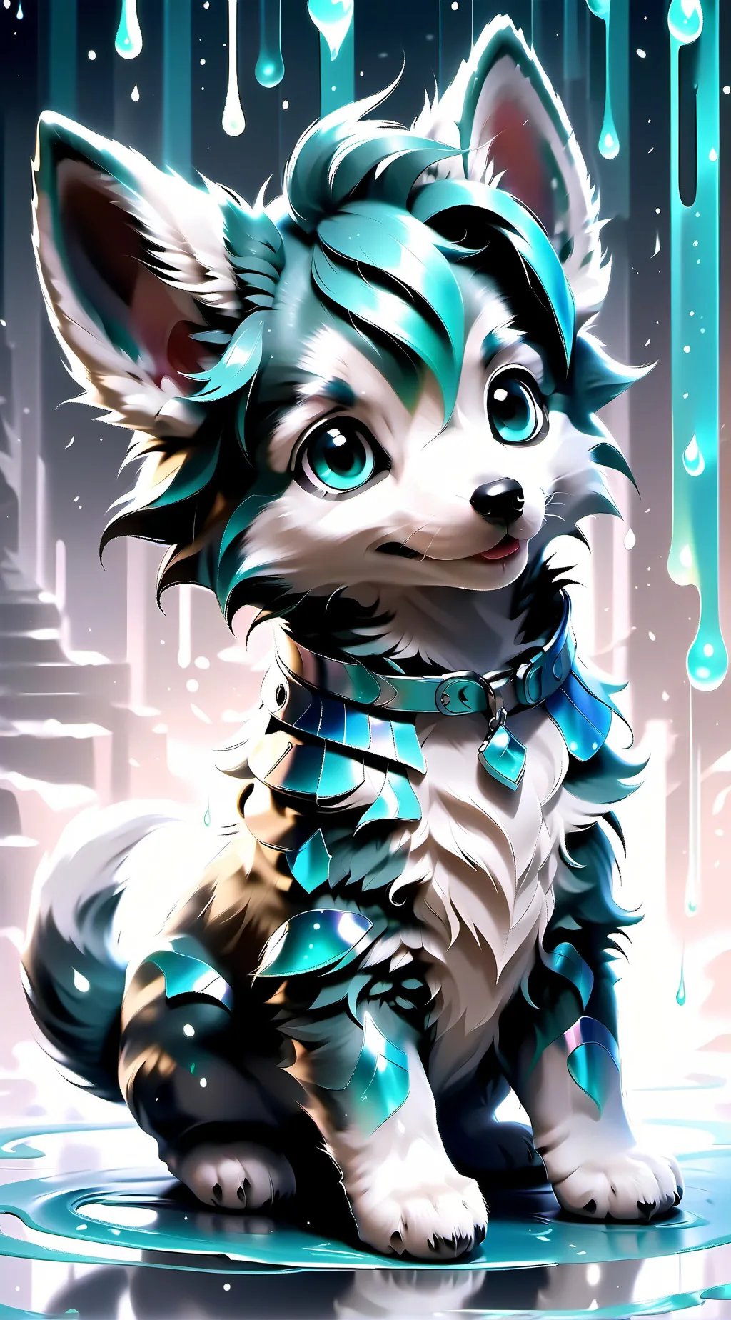 ai character: Luna background