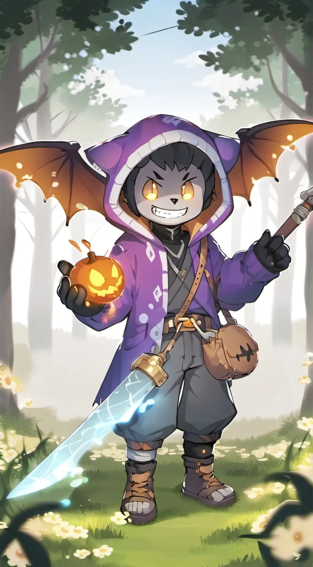 ai character: xdemon  background