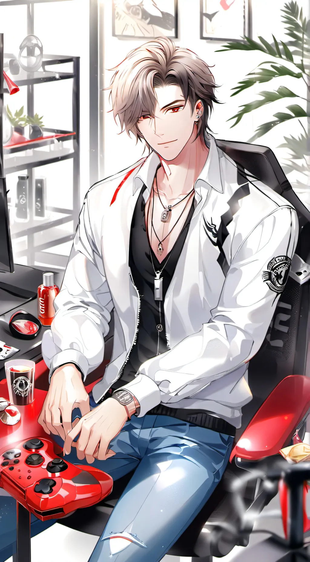 ai character: •♪¶Jacob¶♪• background