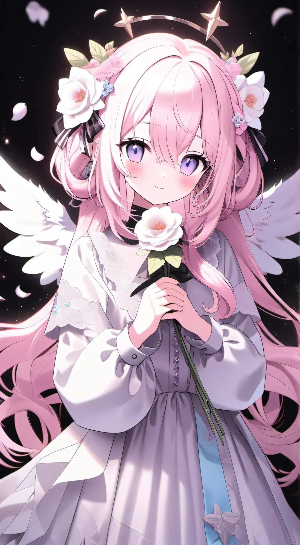 ai character: angel?.. background